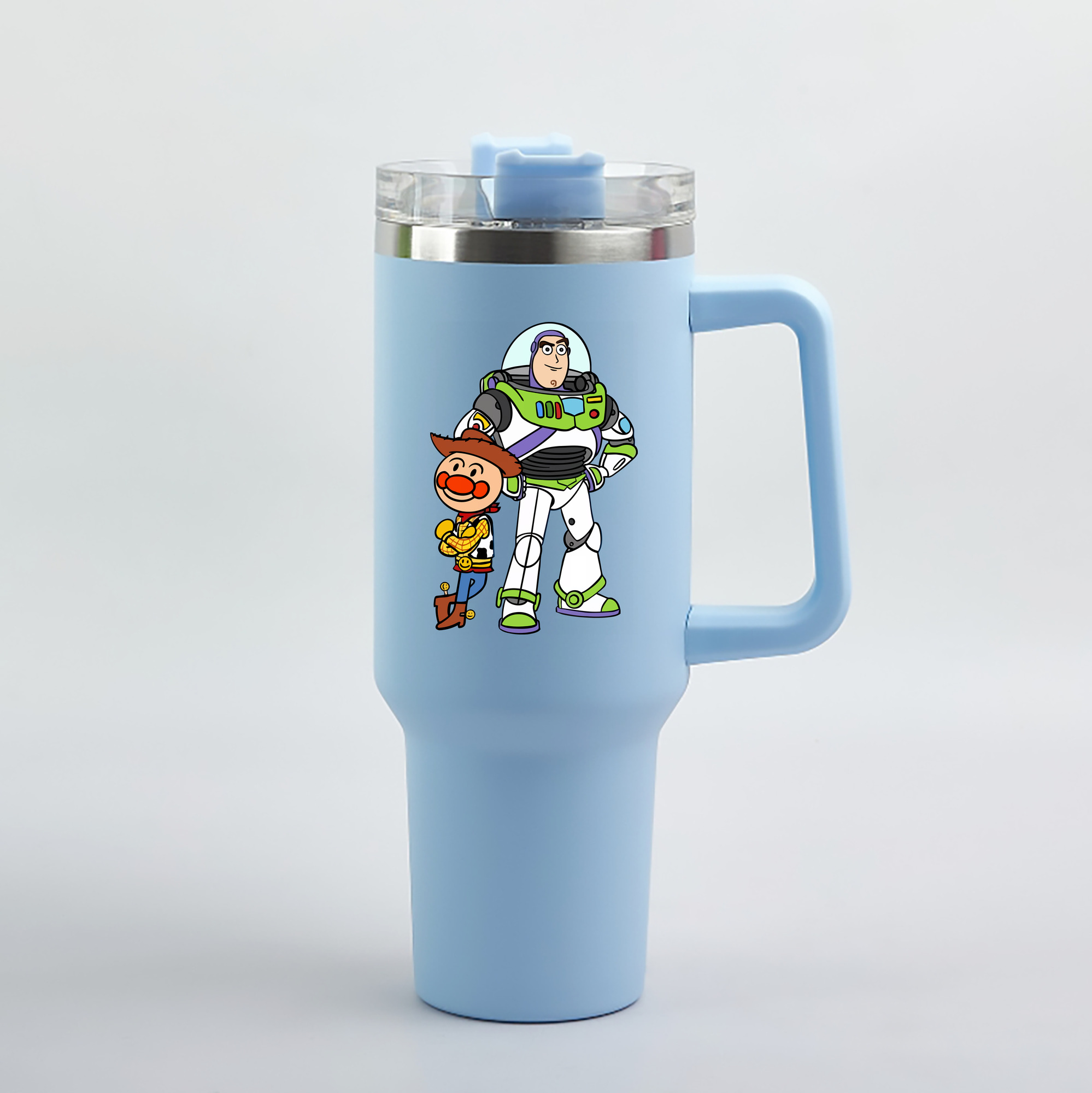 （画像用） アンパンマン Anpanman 1200mL車用タンブラー（カラープリント）
