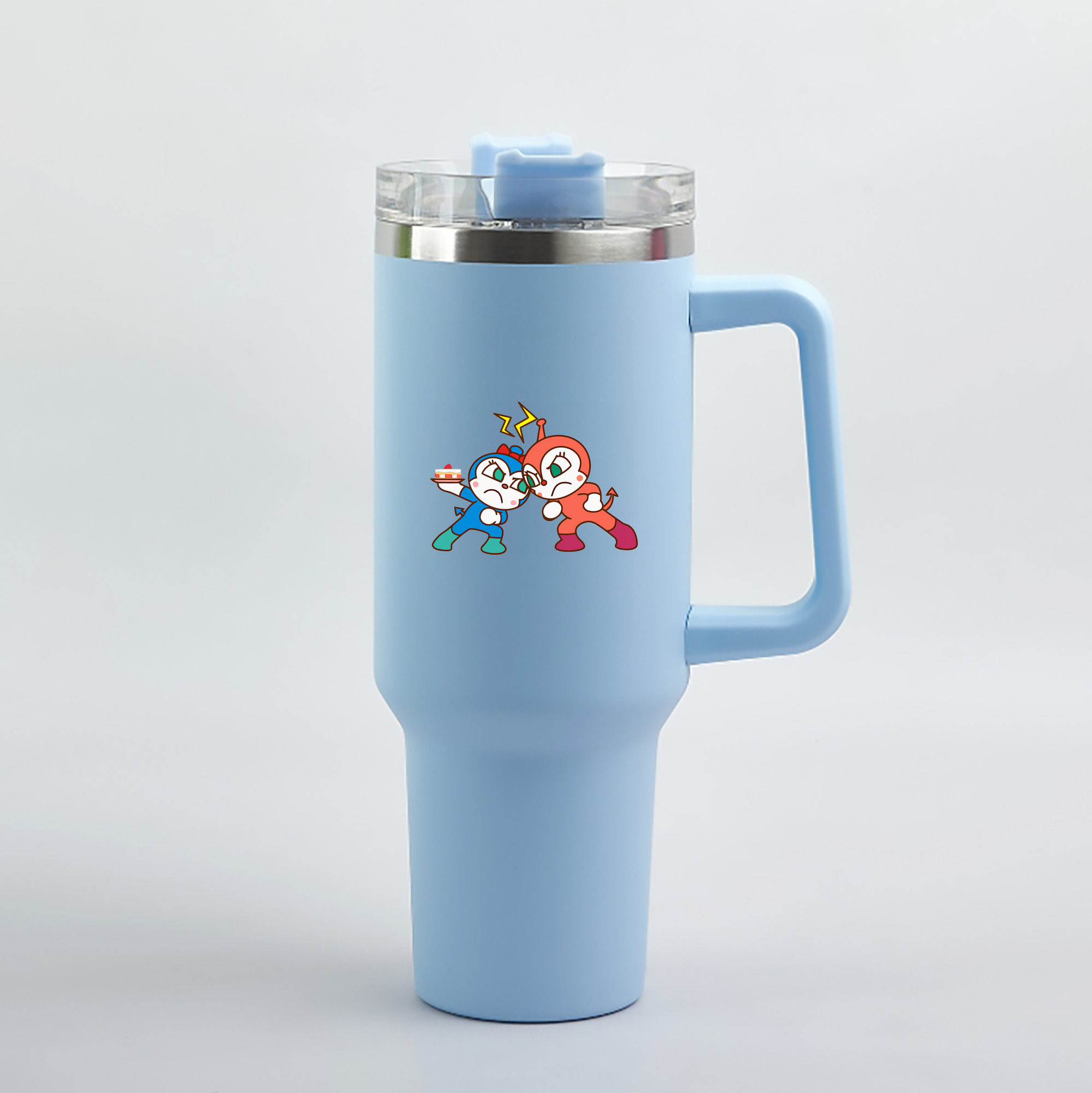 （画像用） アンパンマン Anpanman 1200mL車用タンブラー（カラープリント）