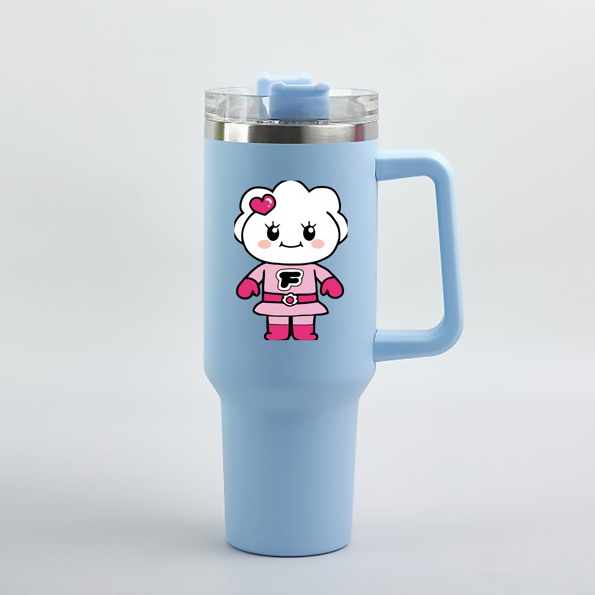 （画像用） アンパンマン Anpanman 1200mL車用タンブラー（カラープリント）
