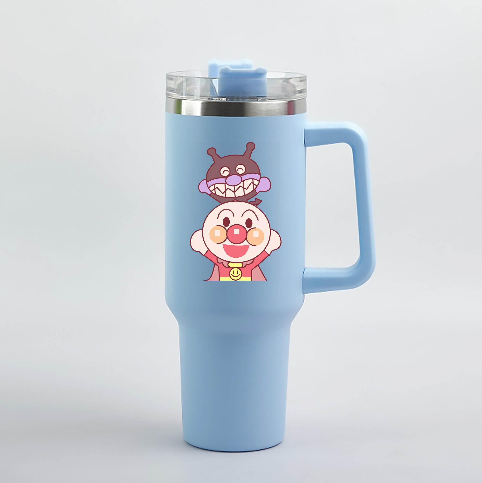 （画像用） アンパンマン Anpanman 1200mL車用タンブラー（カラープリント）