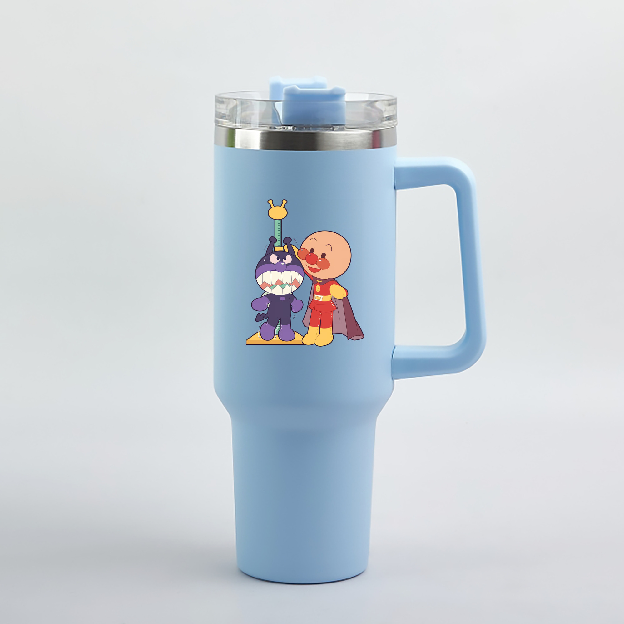 （画像用） アンパンマン Anpanman 1200mL車用タンブラー（カラープリント）