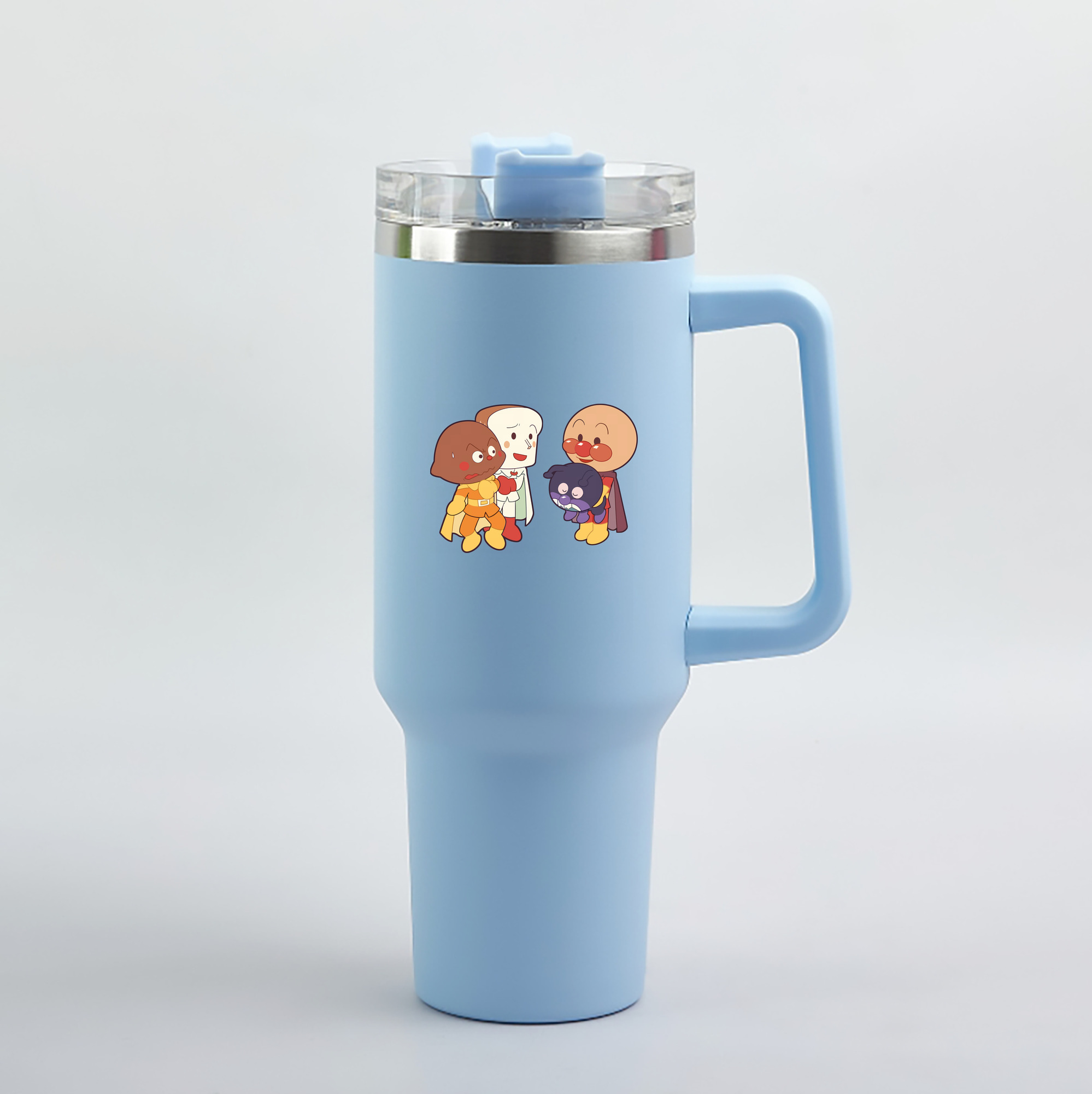 （画像用） アンパンマン Anpanman 1200mL車用タンブラー（カラープリント）