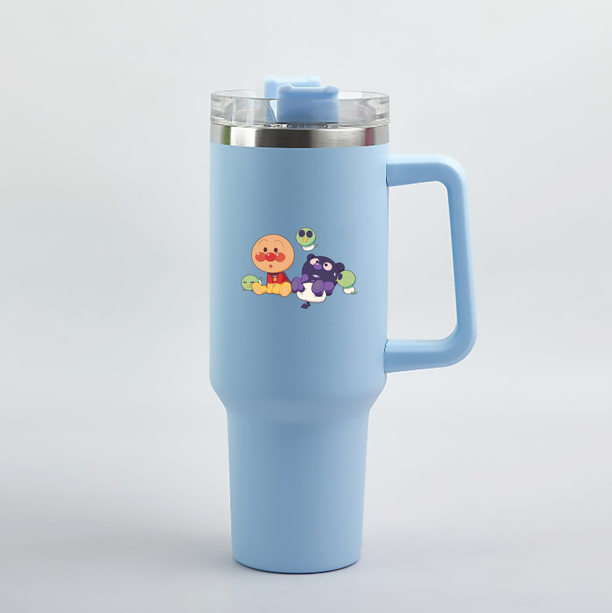 （画像用） アンパンマン Anpanman 1200mL車用タンブラー（カラープリント）