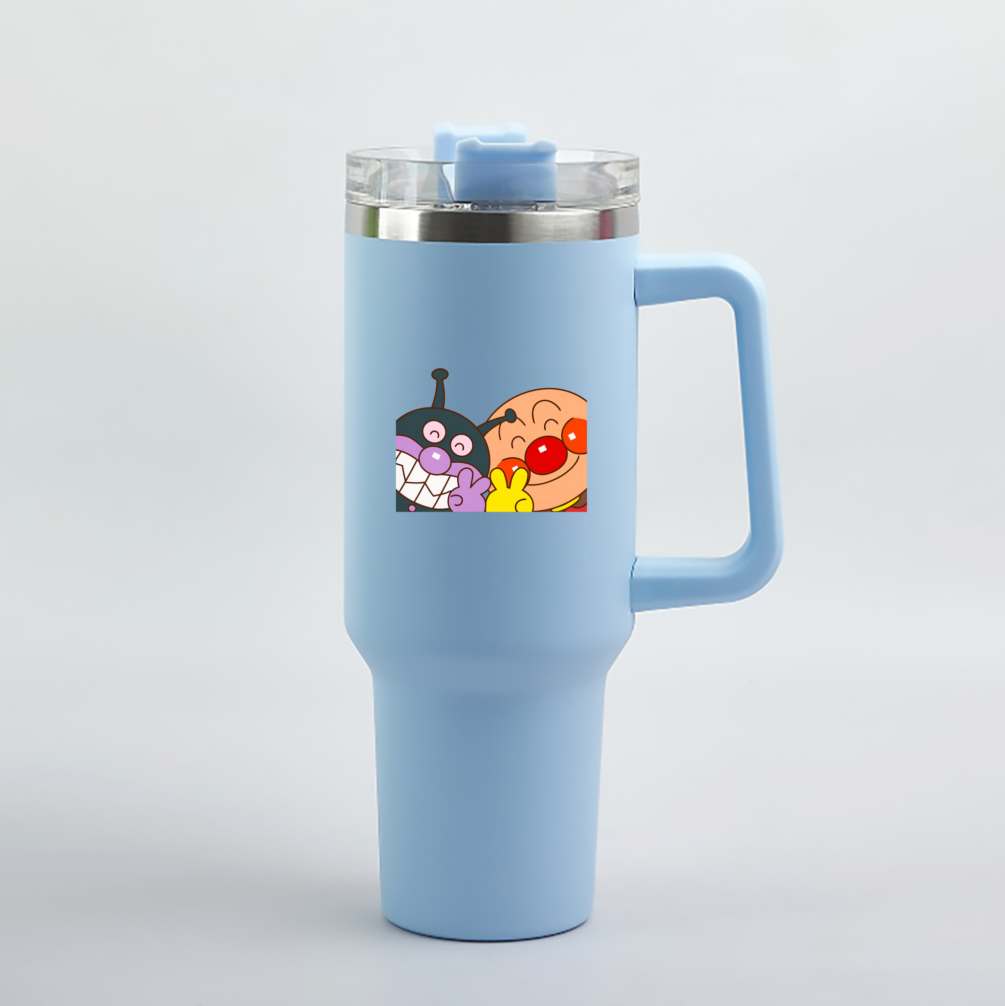 （画像用） アンパンマン Anpanman 1200mL車用タンブラー（カラープリント）
