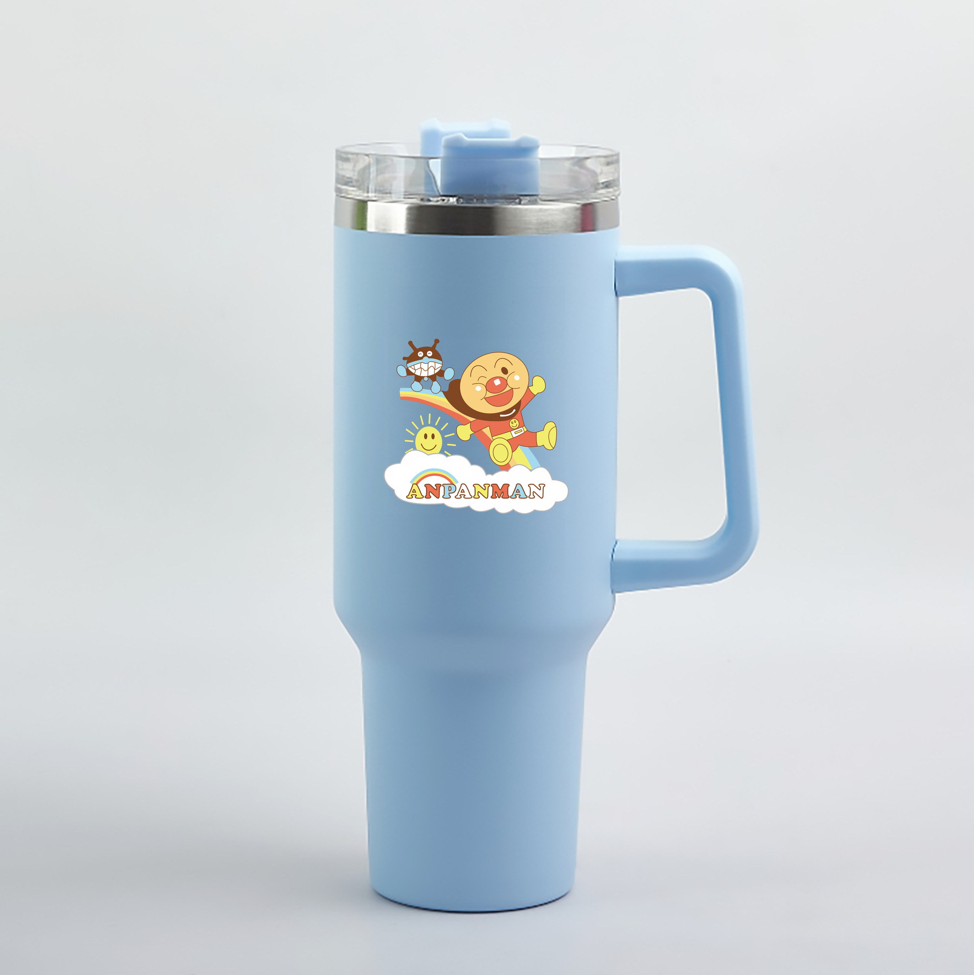 （画像用） アンパンマン Anpanman 1200mL車用タンブラー（カラープリント）