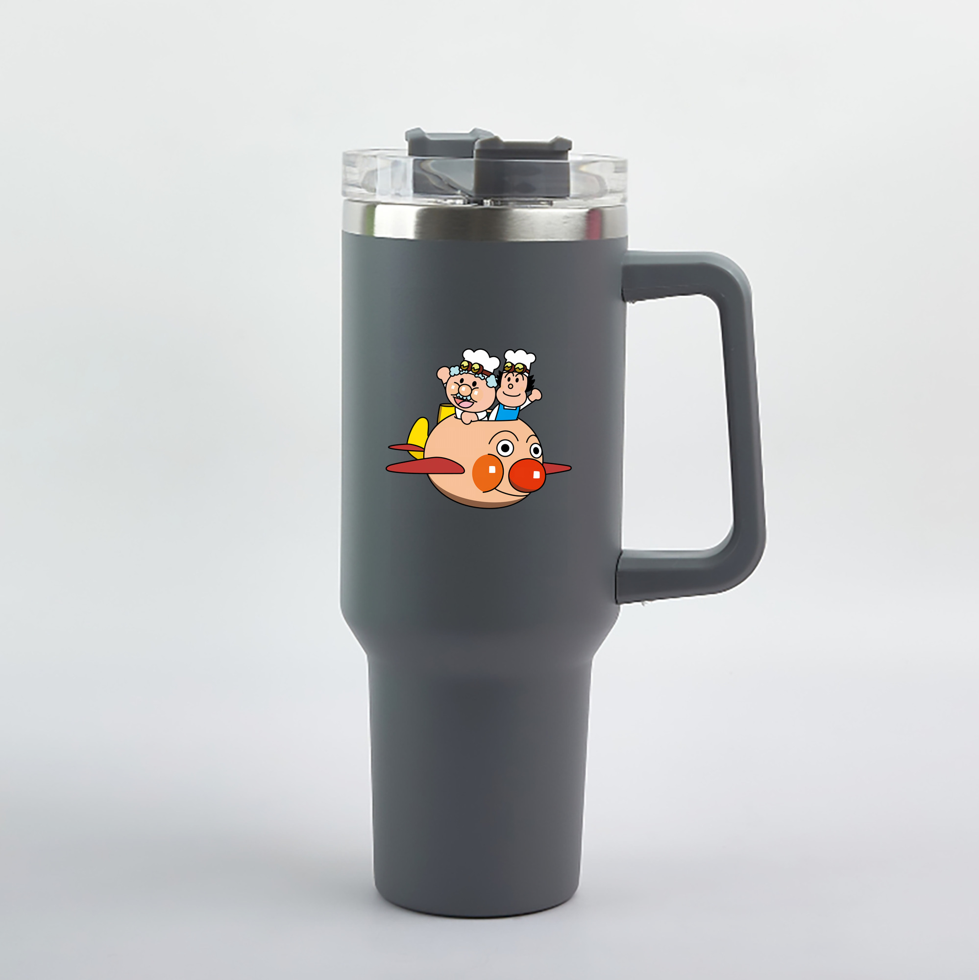 （画像用） アンパンマン Anpanman 1200mL車用タンブラー（カラープリント）