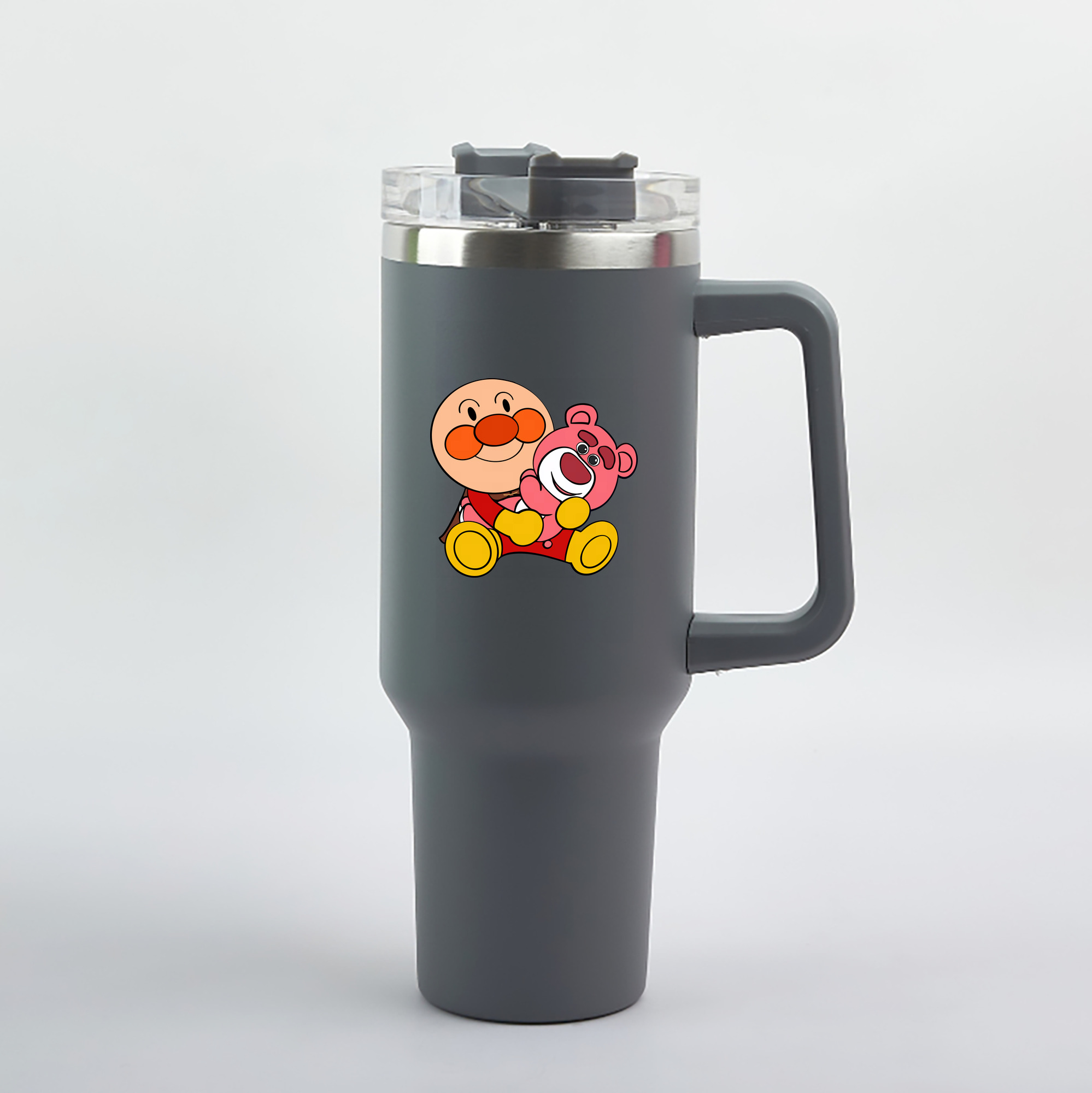 （画像用） アンパンマン Anpanman 1200mL車用タンブラー（カラープリント）
