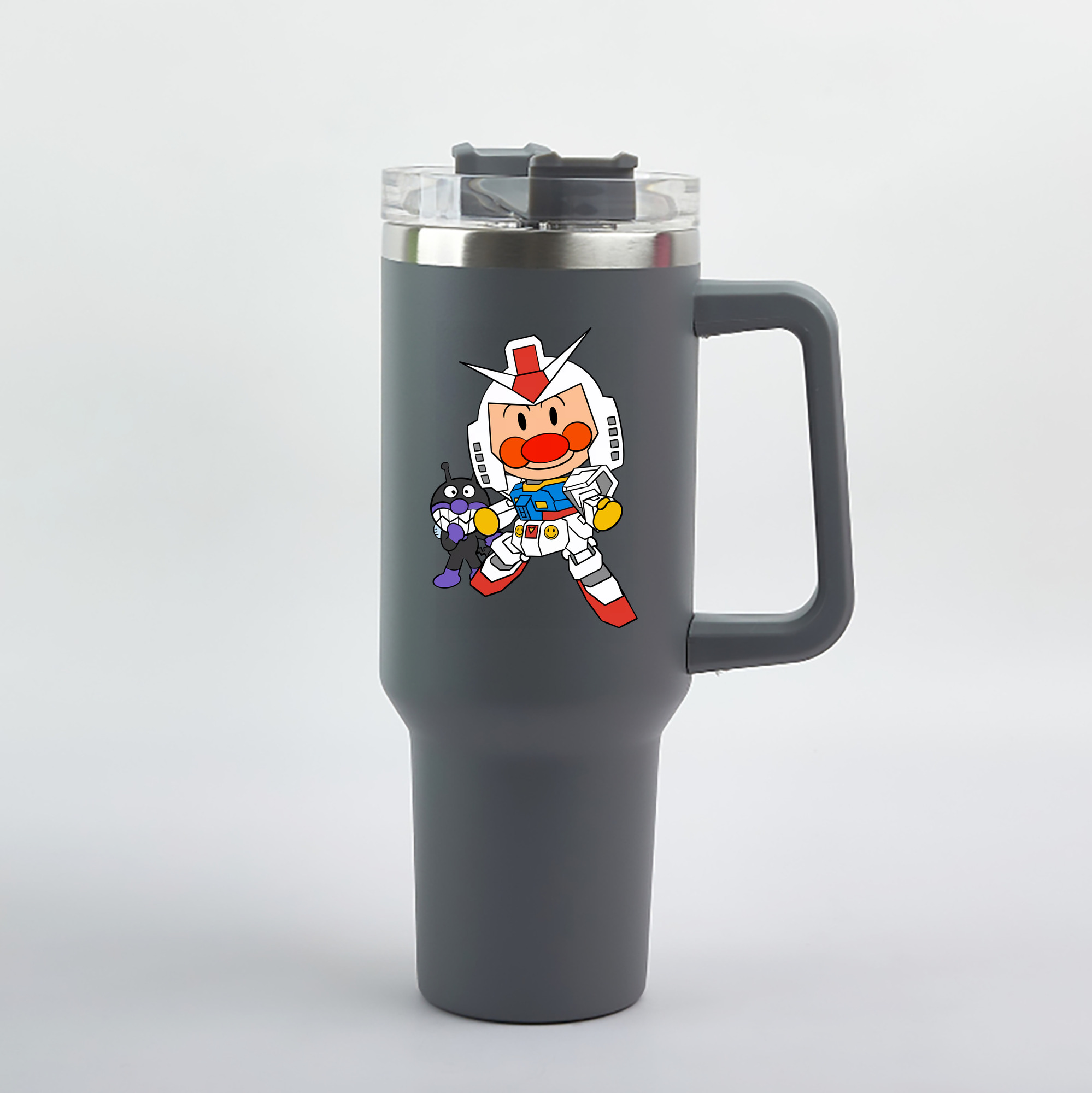 （画像用） アンパンマン Anpanman 1200mL車用タンブラー（カラープリント）