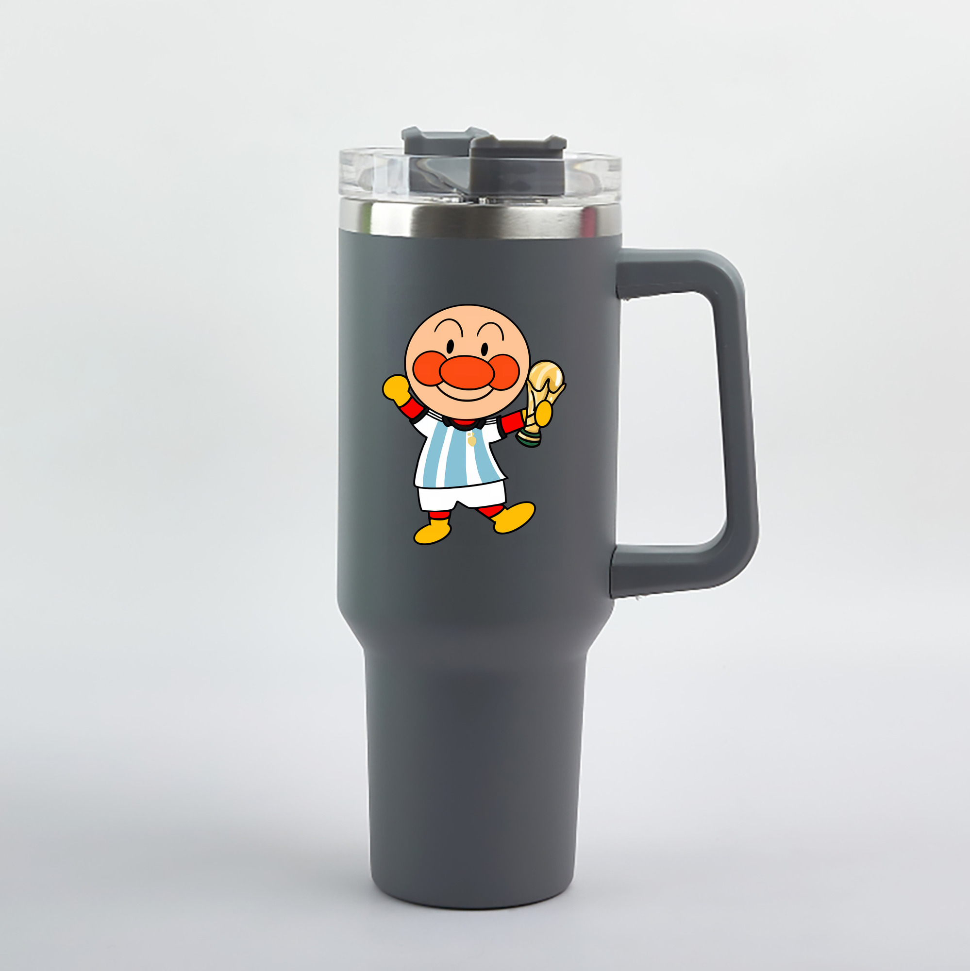 （画像用） アンパンマン Anpanman 1200mL車用タンブラー（カラープリント）