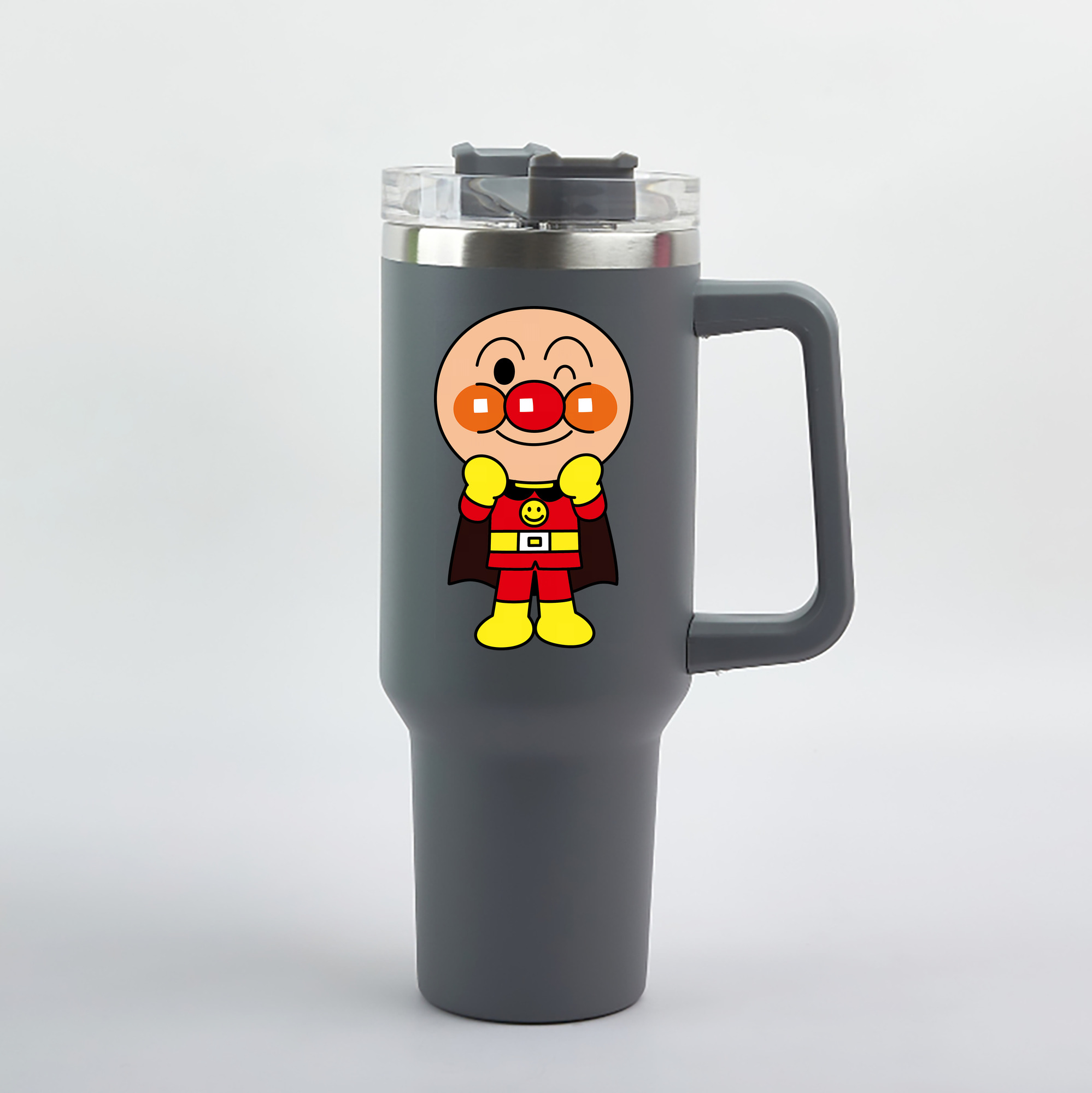 （画像用） アンパンマン Anpanman 1200mL車用タンブラー（カラープリント）