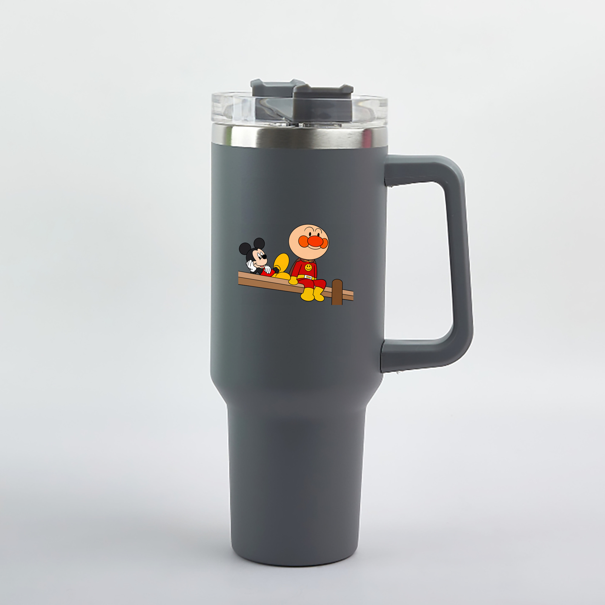 （画像用） アンパンマン Anpanman 1200mL車用タンブラー（カラープリント）