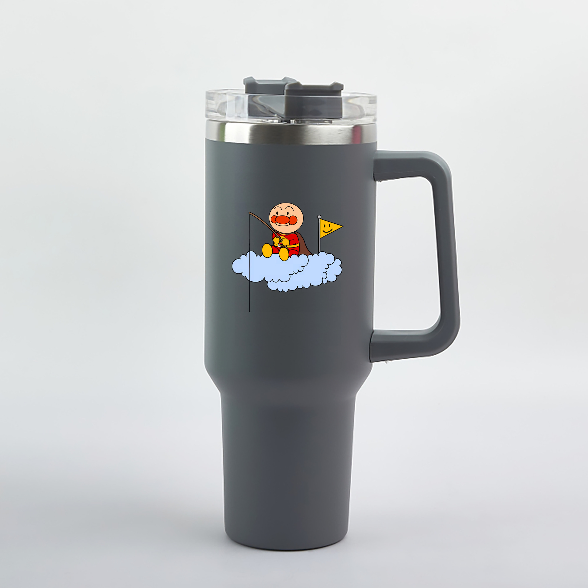 （画像用） アンパンマン Anpanman 1200mL車用タンブラー（カラープリント）