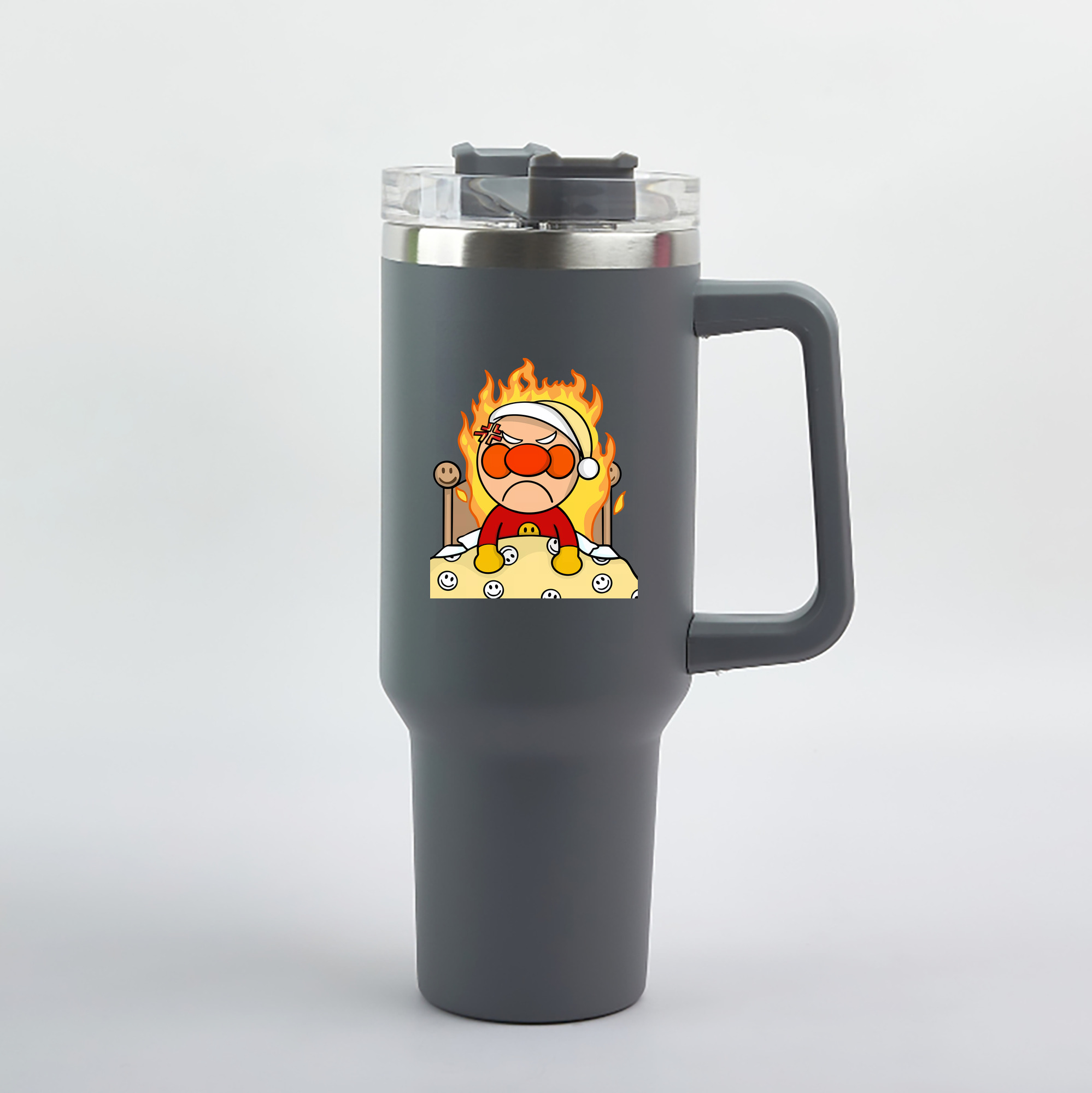 （画像用） アンパンマン Anpanman 1200mL車用タンブラー（カラープリント）