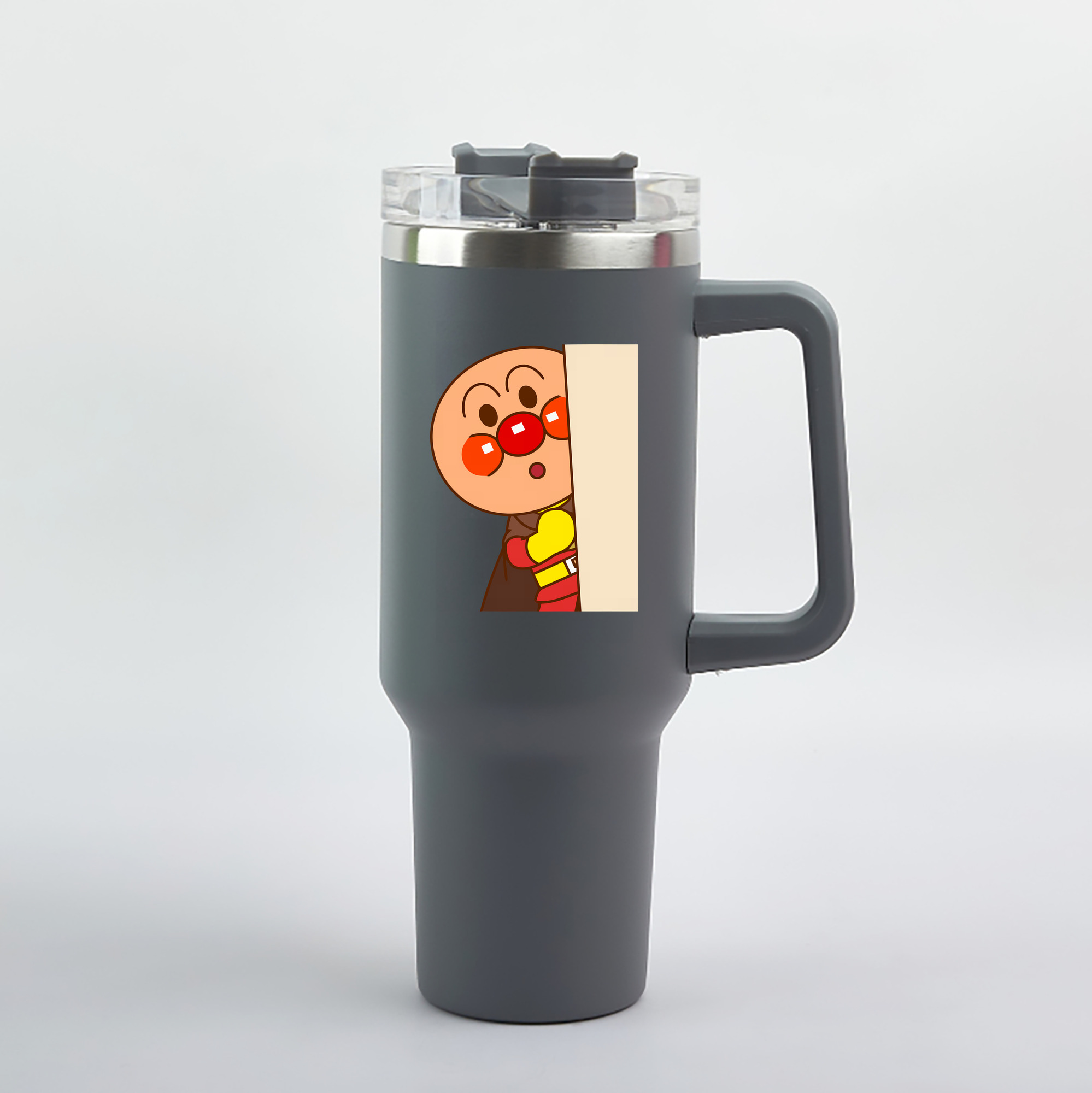 （画像用） アンパンマン Anpanman 1200mL車用タンブラー（カラープリント）