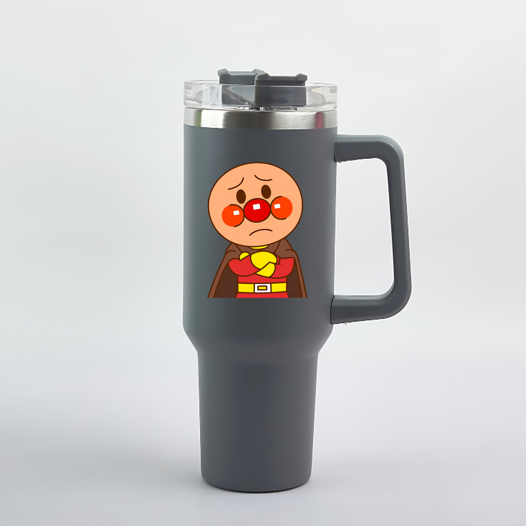 （画像用） アンパンマン Anpanman 1200mL車用タンブラー（カラープリント）