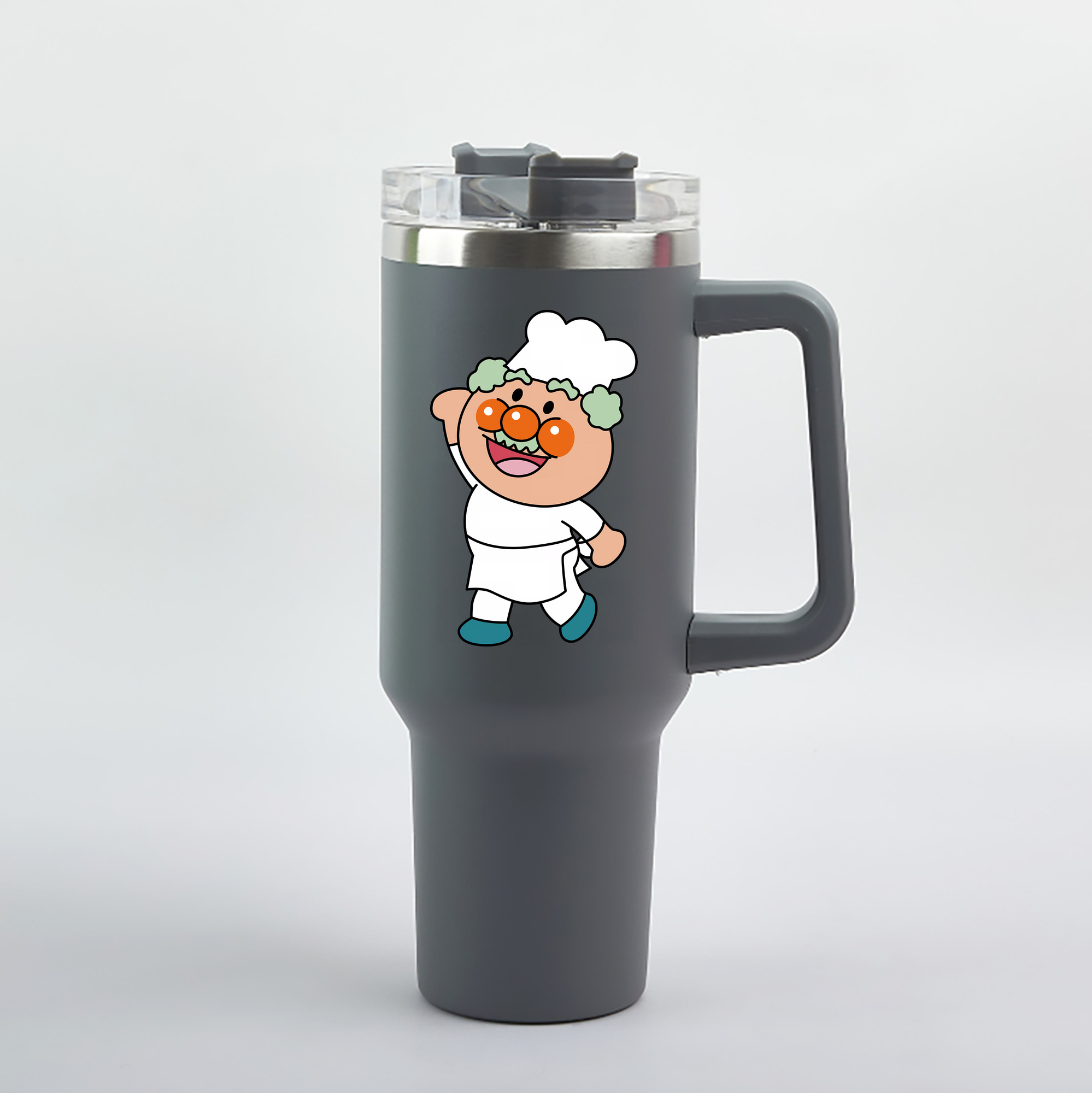 （画像用） アンパンマン Anpanman 1200mL車用タンブラー（カラープリント）