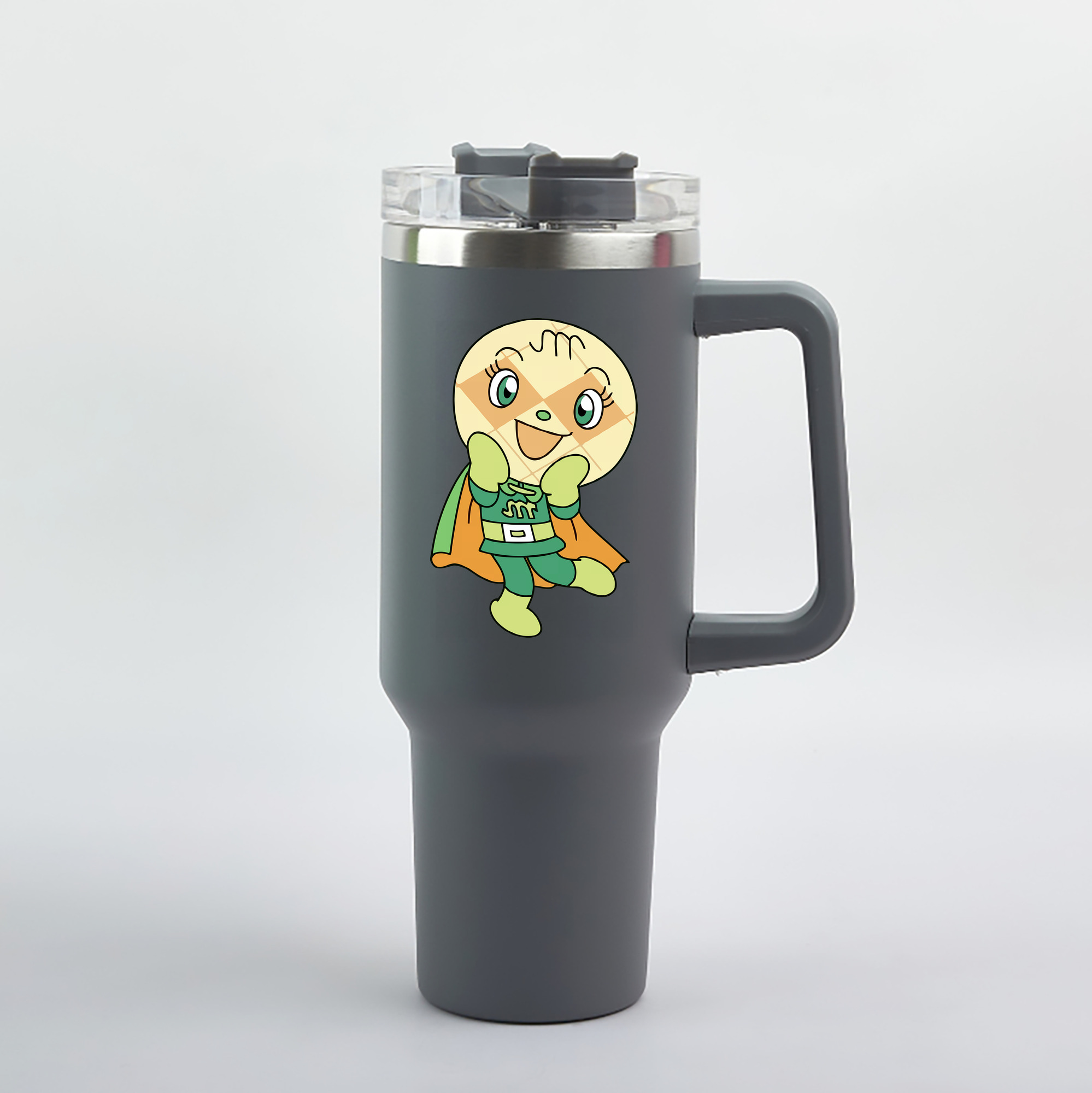 （画像用） アンパンマン Anpanman 1200mL車用タンブラー（カラープリント）