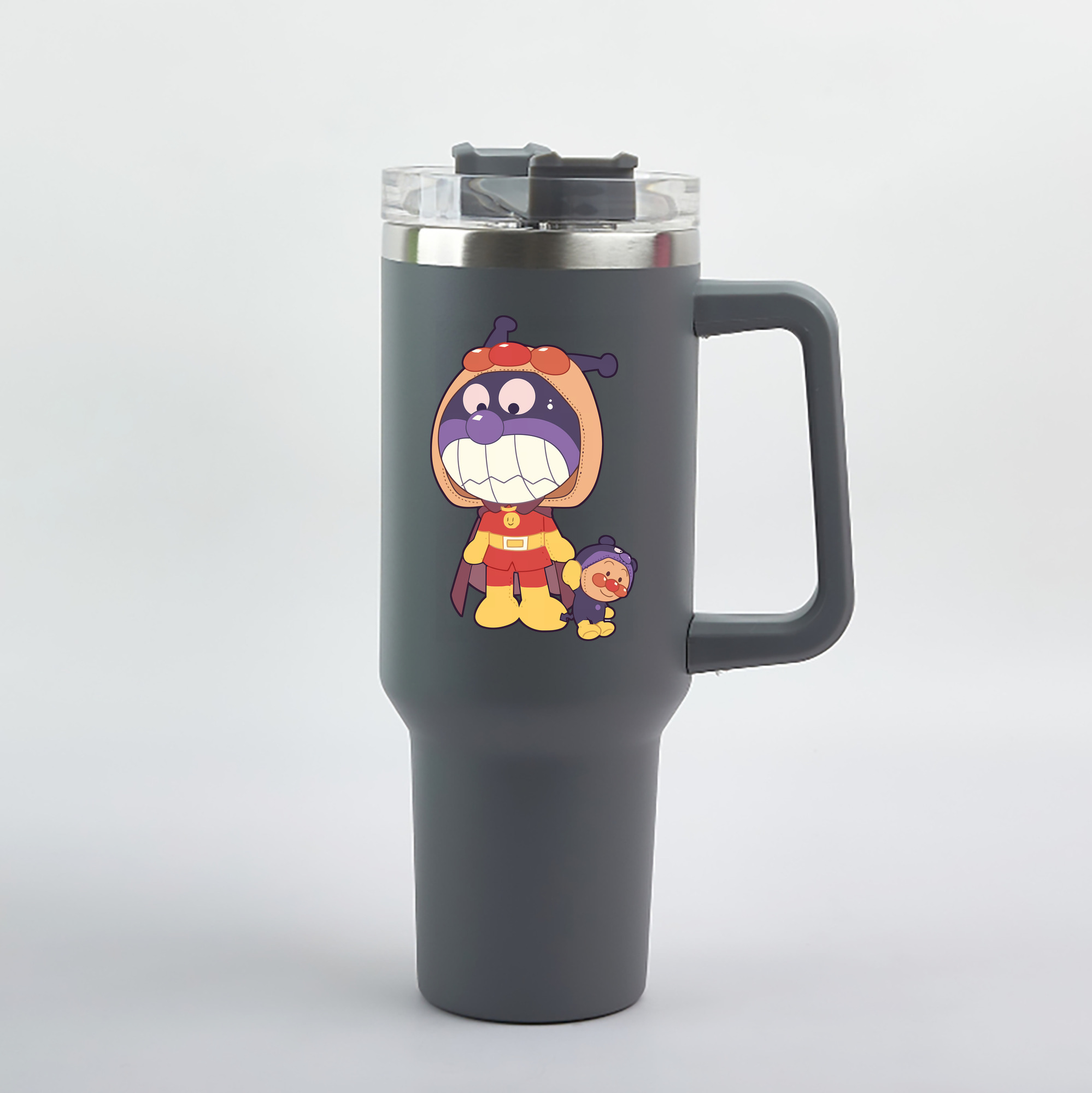 （画像用） アンパンマン Anpanman 1200mL車用タンブラー（カラープリント）