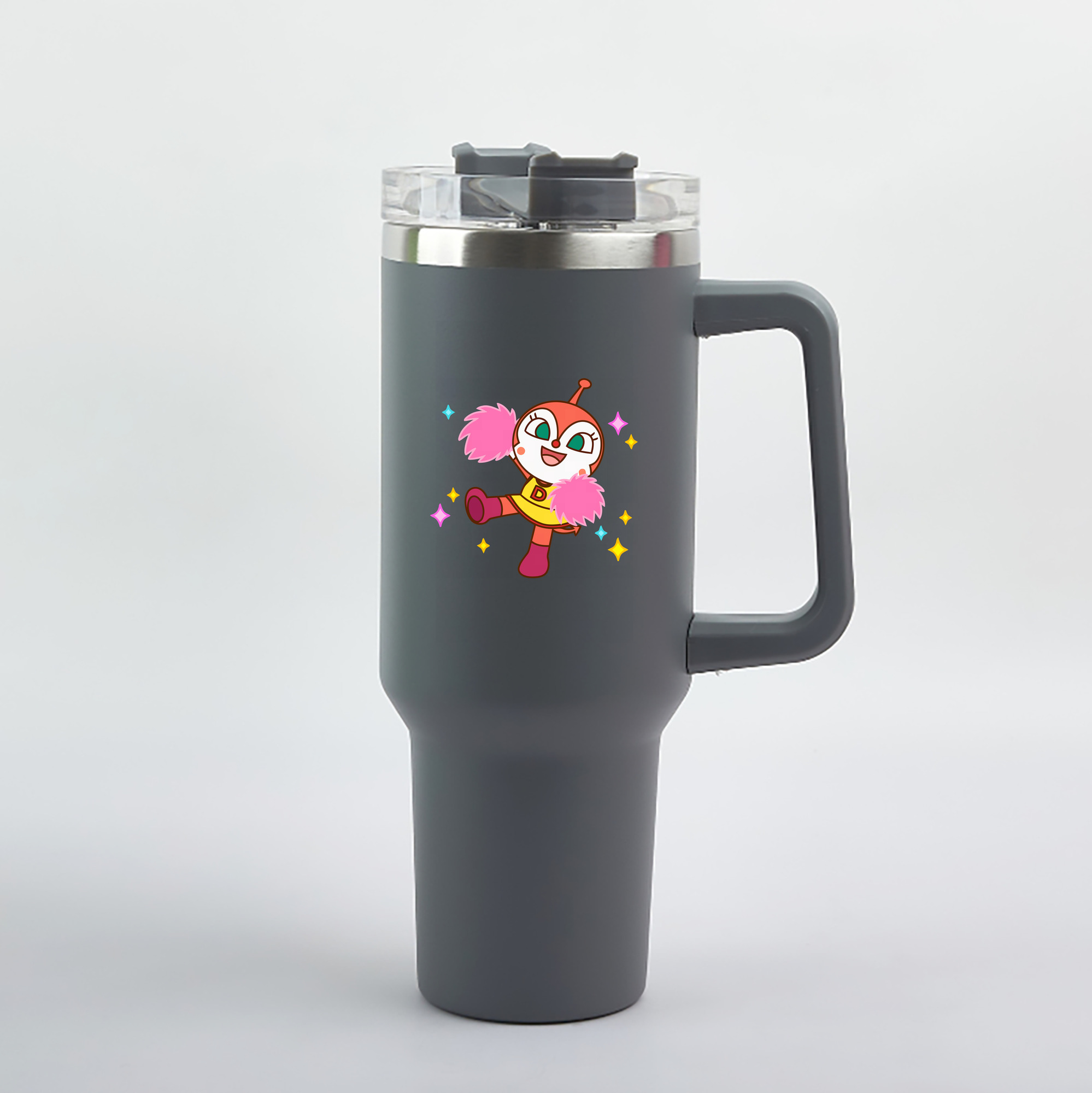 （画像用） アンパンマン Anpanman 1200mL車用タンブラー（カラープリント）
