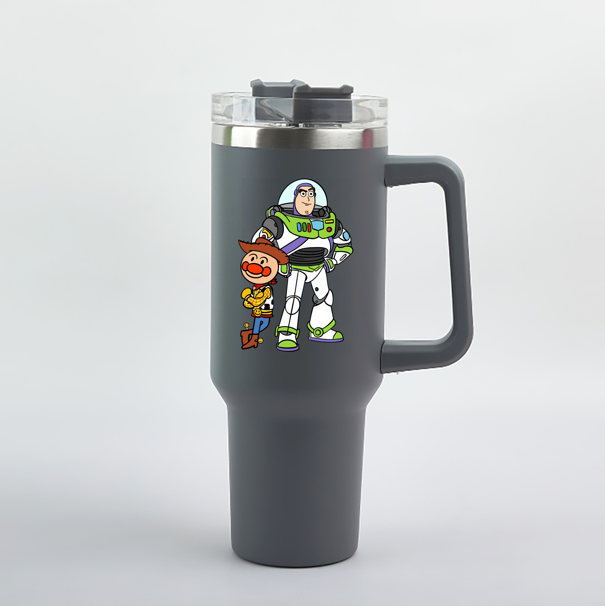 （画像用） アンパンマン Anpanman 1200mL車用タンブラー（カラープリント）