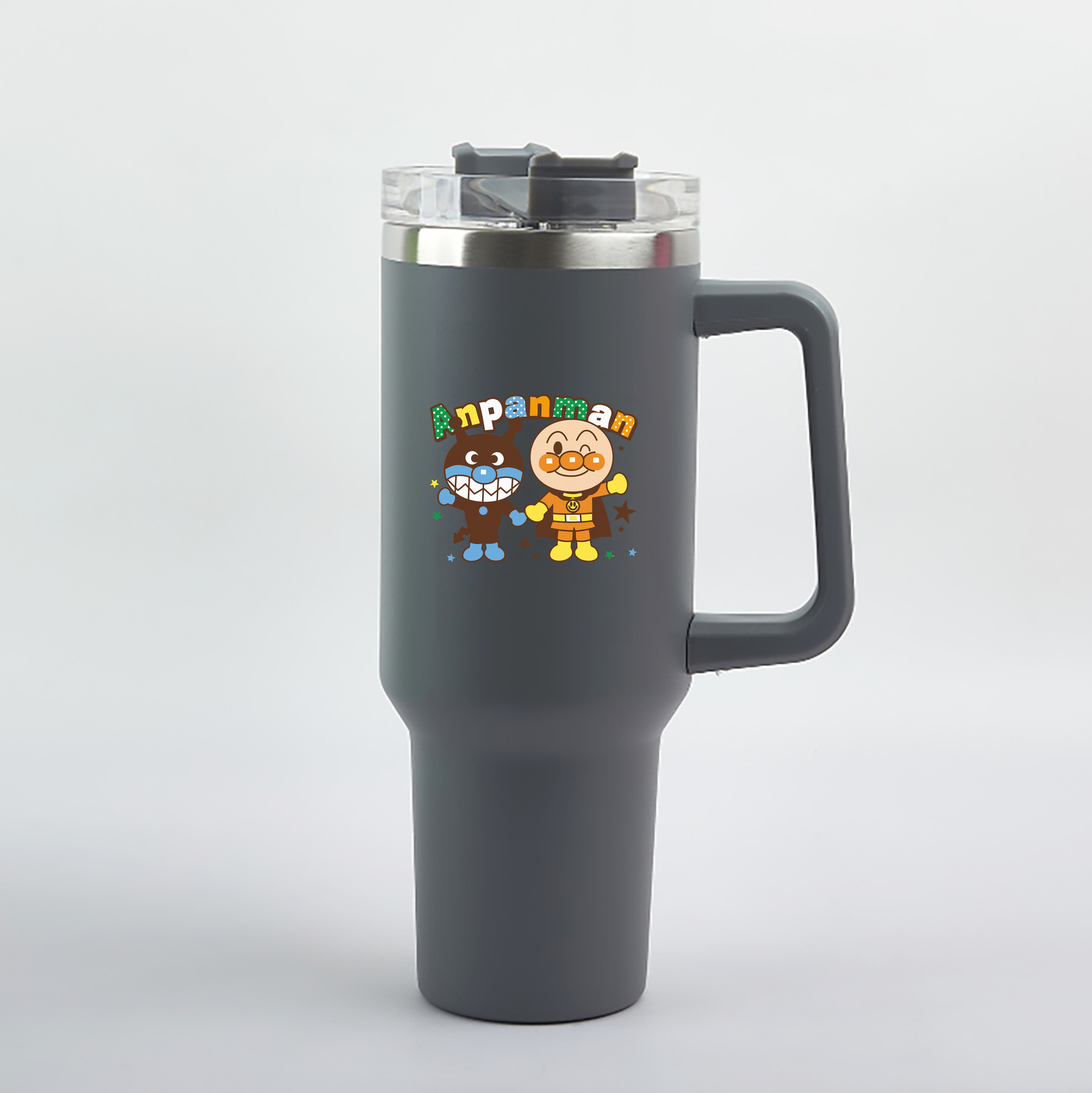 （画像用） アンパンマン Anpanman 1200mL車用タンブラー（カラープリント）