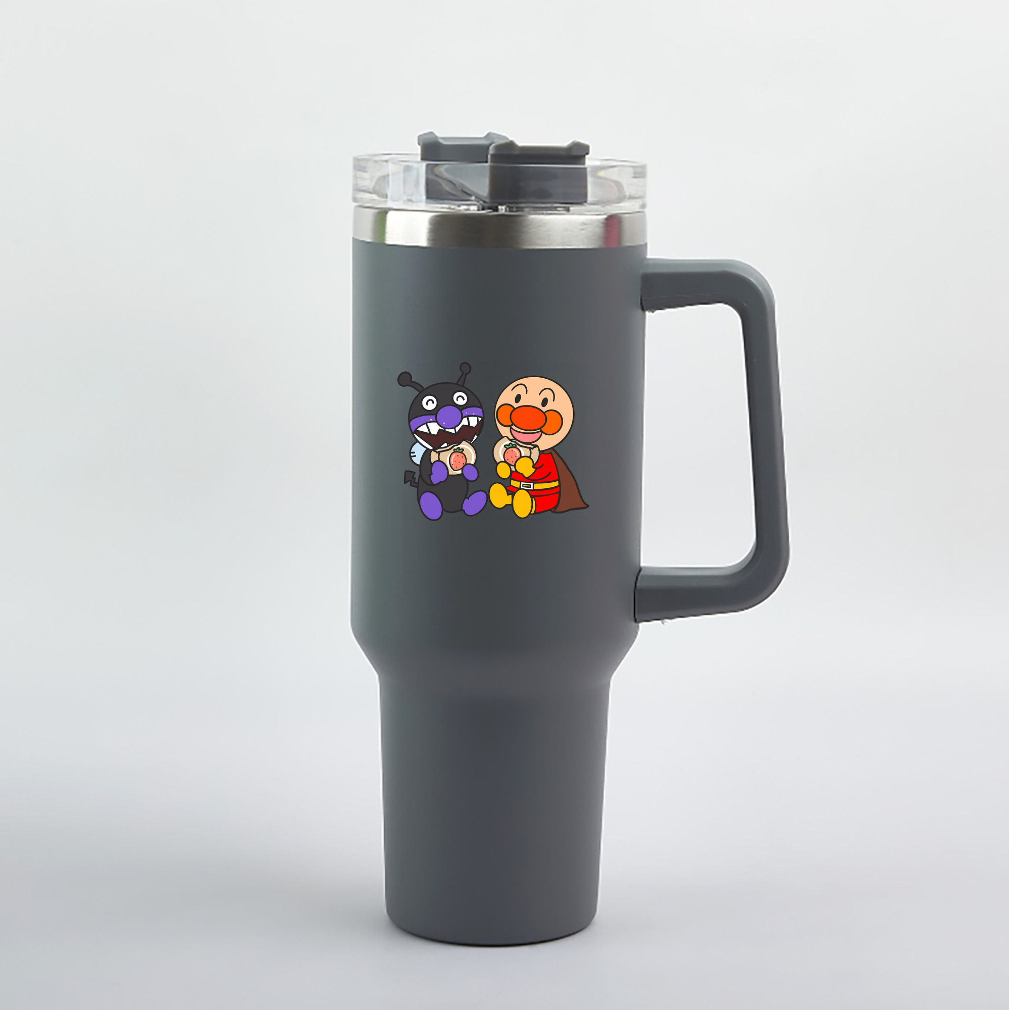 （画像用） アンパンマン Anpanman 1200mL車用タンブラー（カラープリント）