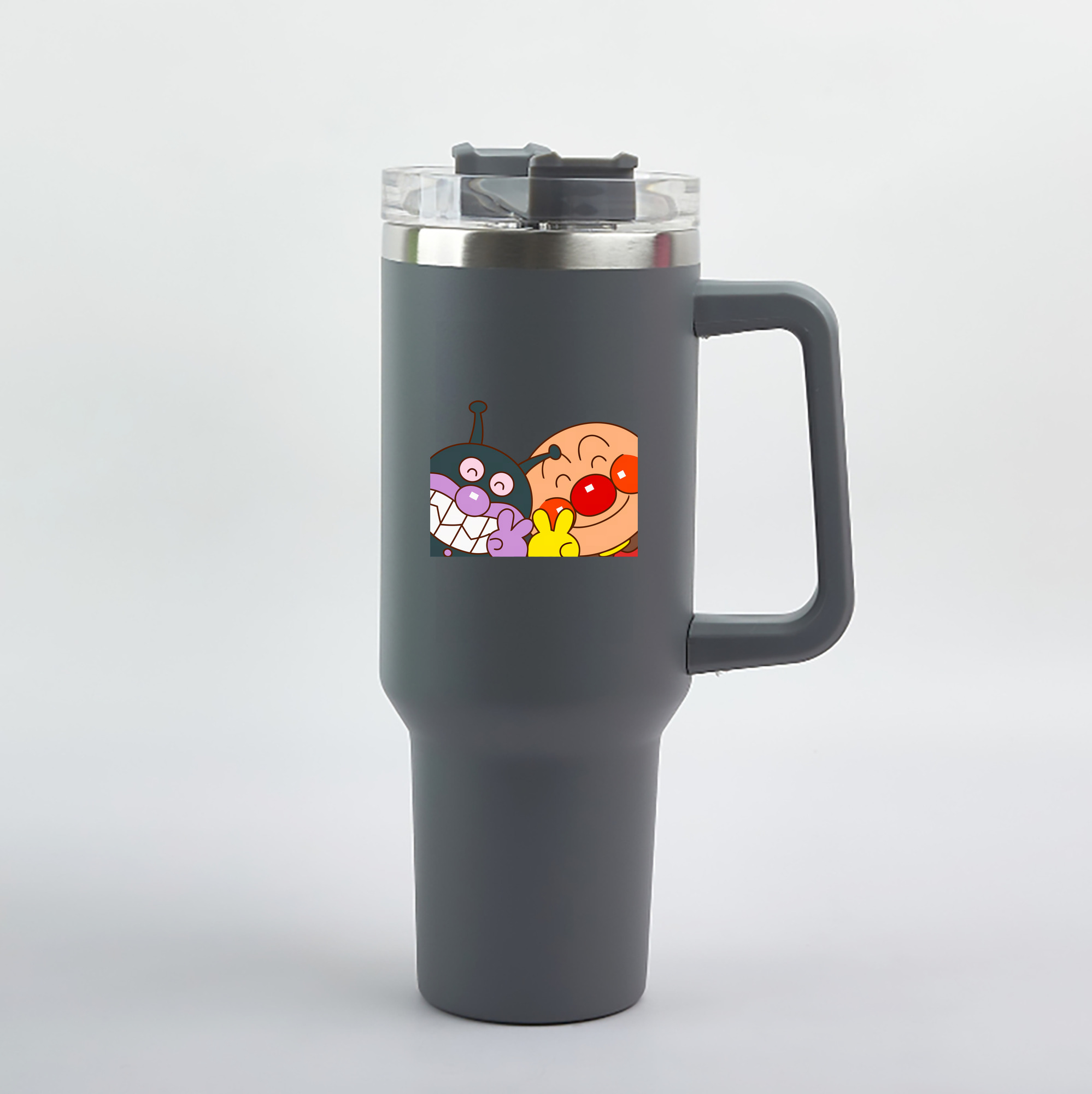 （画像用） アンパンマン Anpanman 1200mL車用タンブラー（カラープリント）