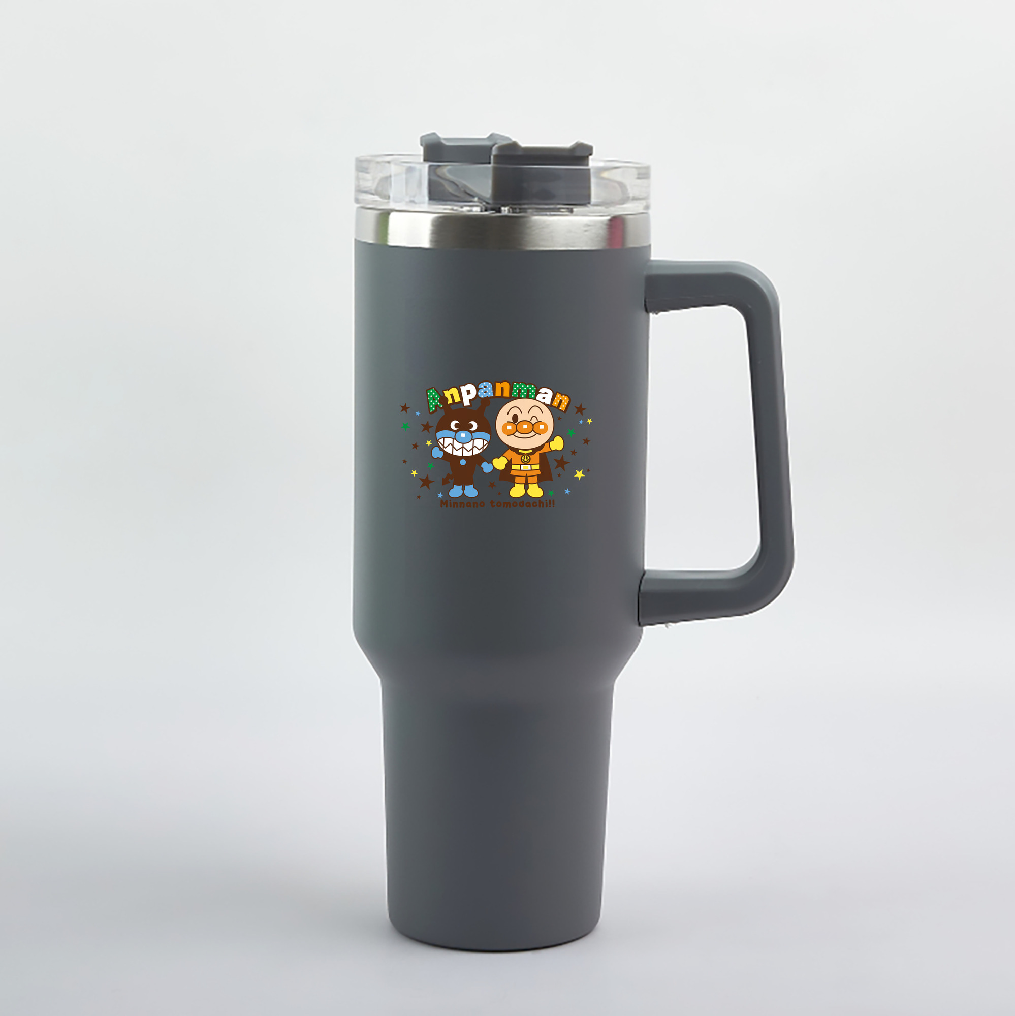 （画像用） アンパンマン Anpanman 1200mL車用タンブラー（カラープリント）