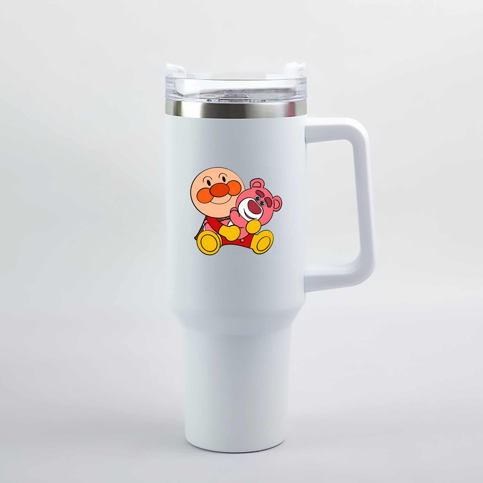 （画像用） アンパンマン Anpanman 1200mL車用タンブラー（カラープリント）