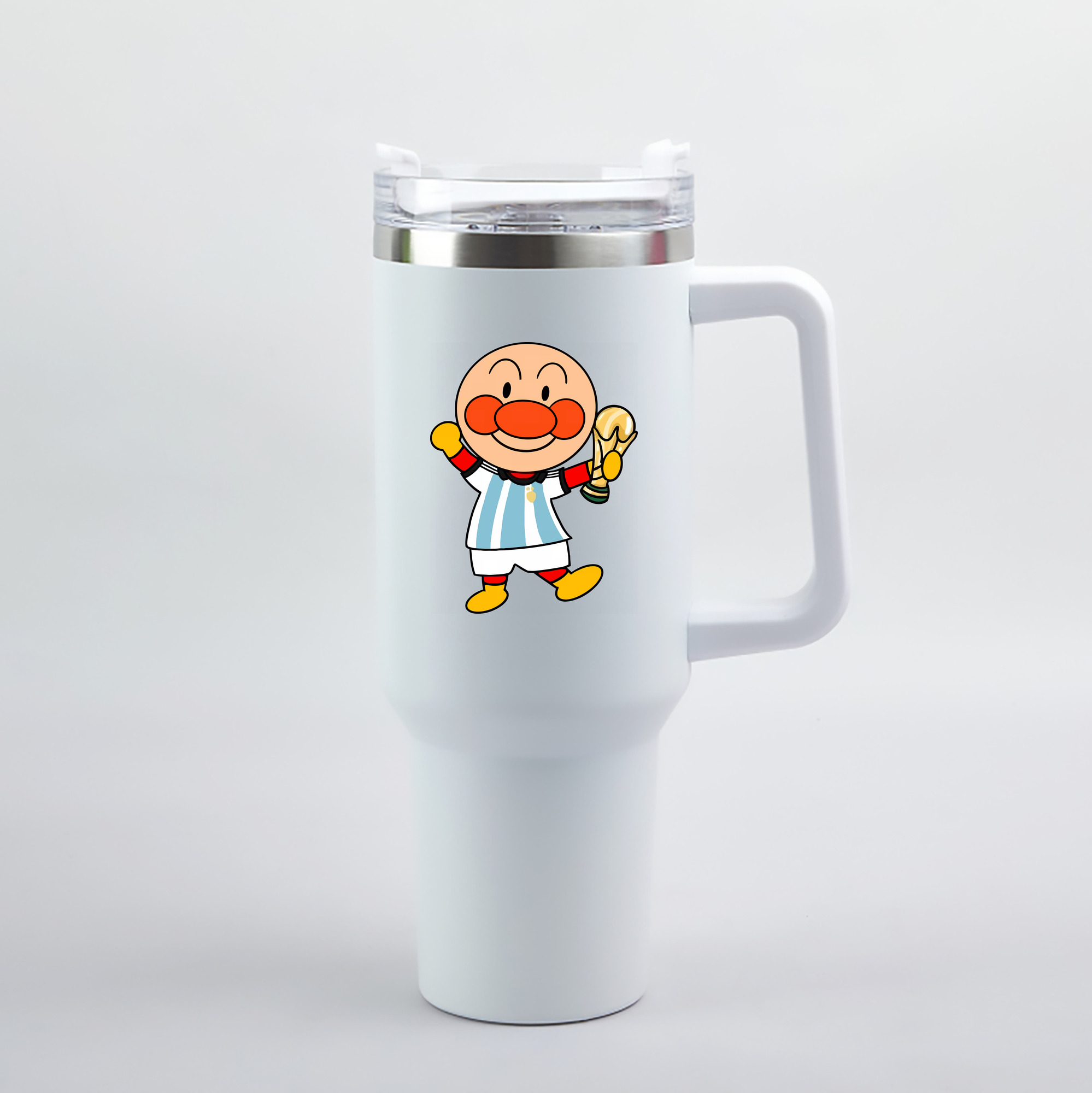（画像用） アンパンマン Anpanman 1200mL車用タンブラー（カラープリント）