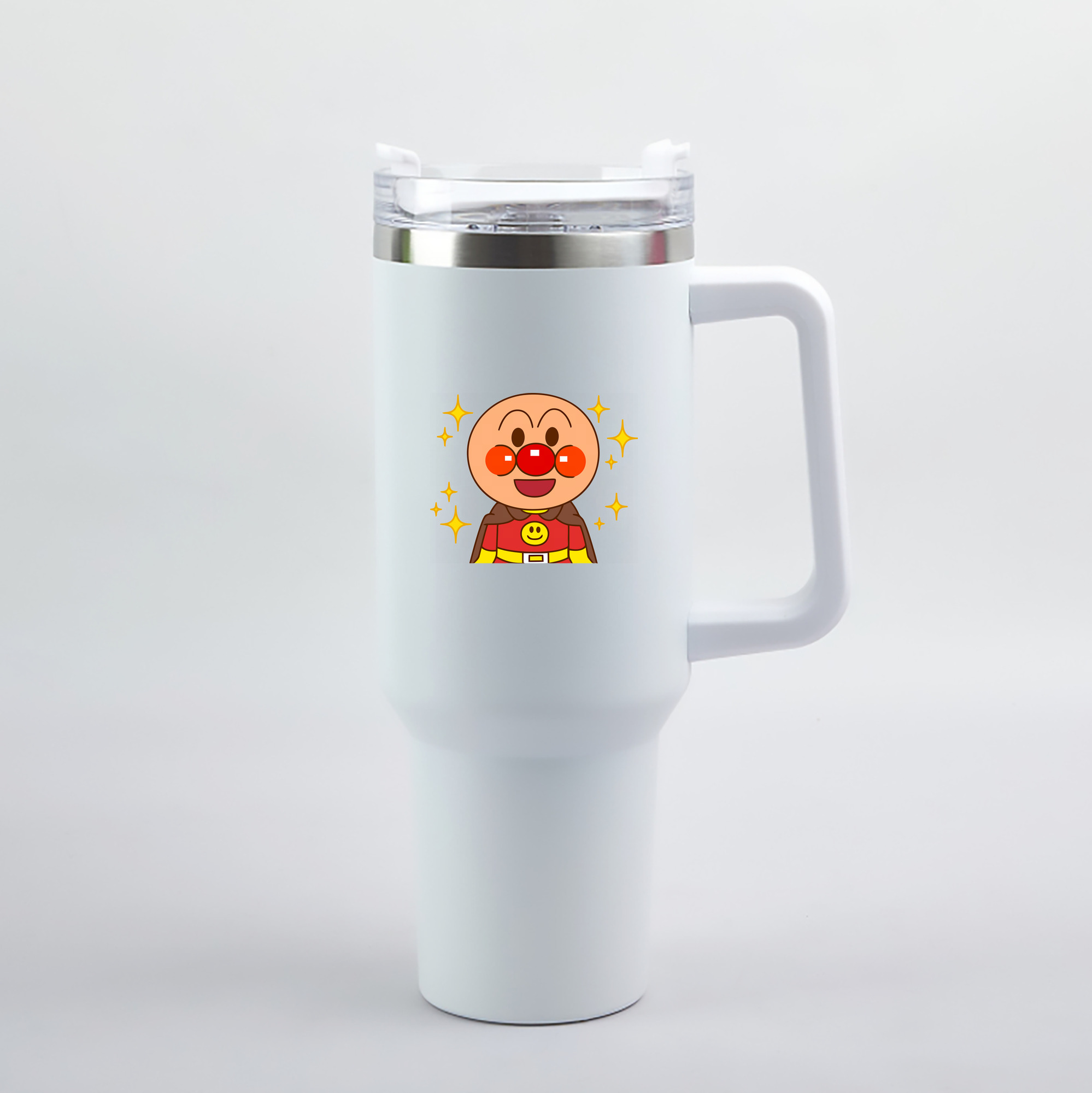 （画像用） アンパンマン Anpanman 1200mL車用タンブラー（カラープリント）