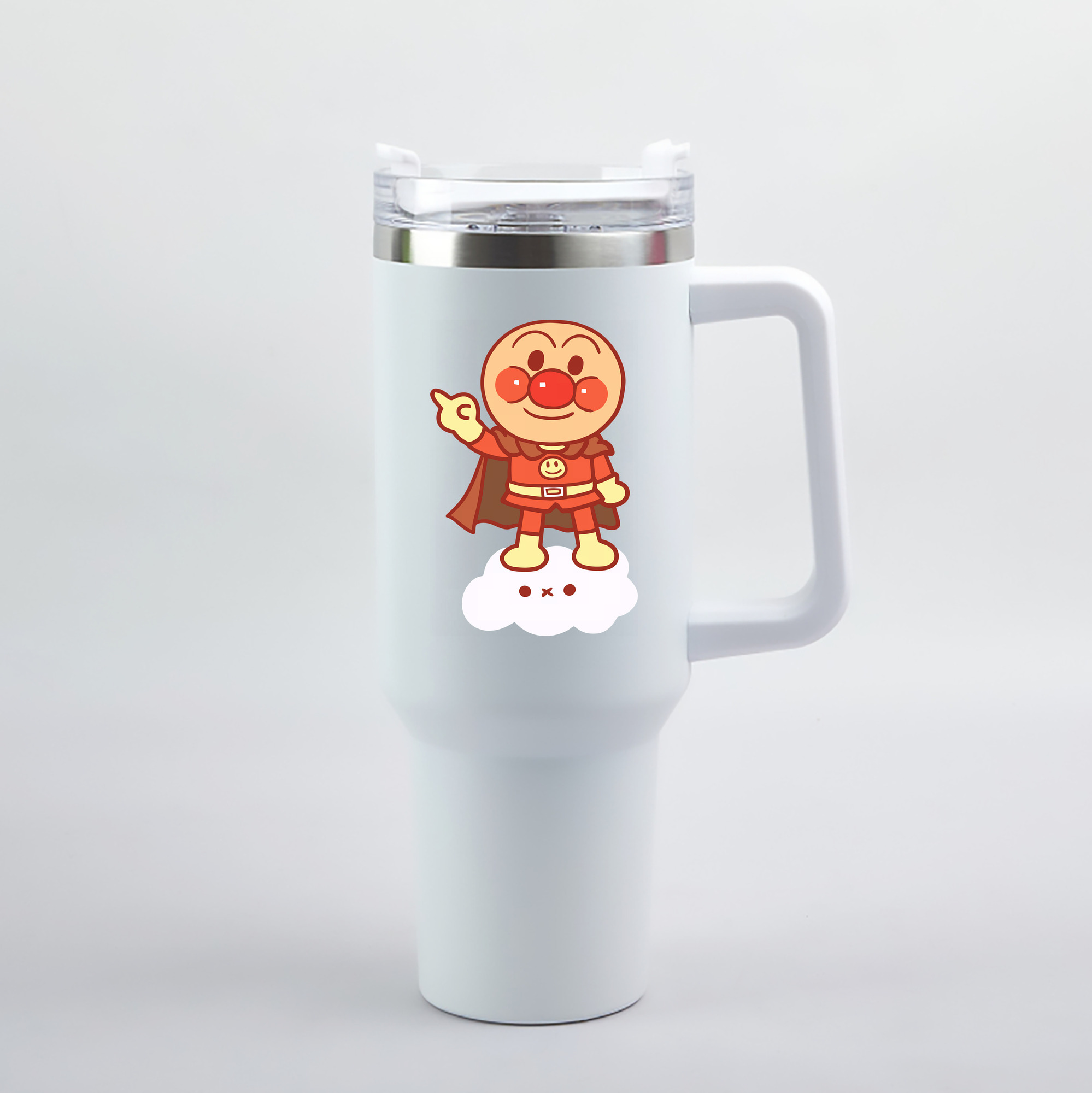 （画像用） アンパンマン Anpanman 1200mL車用タンブラー（カラープリント）