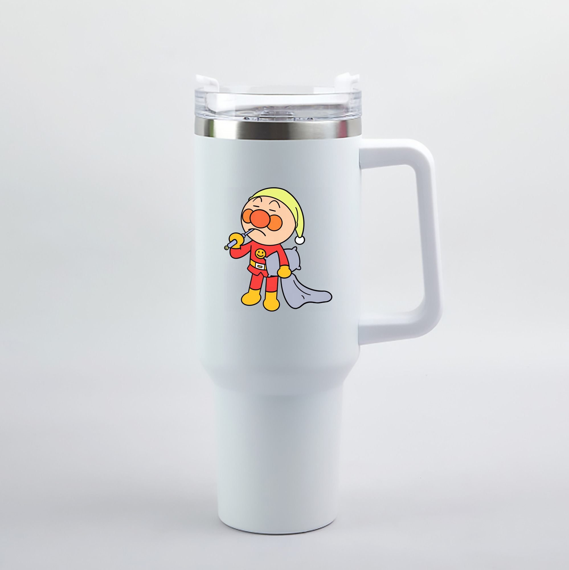 （画像用） アンパンマン Anpanman 1200mL車用タンブラー（カラープリント）