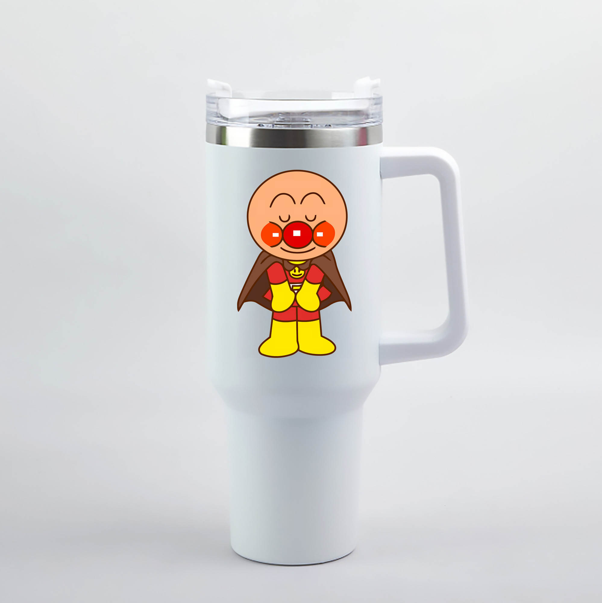（画像用） アンパンマン Anpanman 1200mL車用タンブラー（カラープリント）