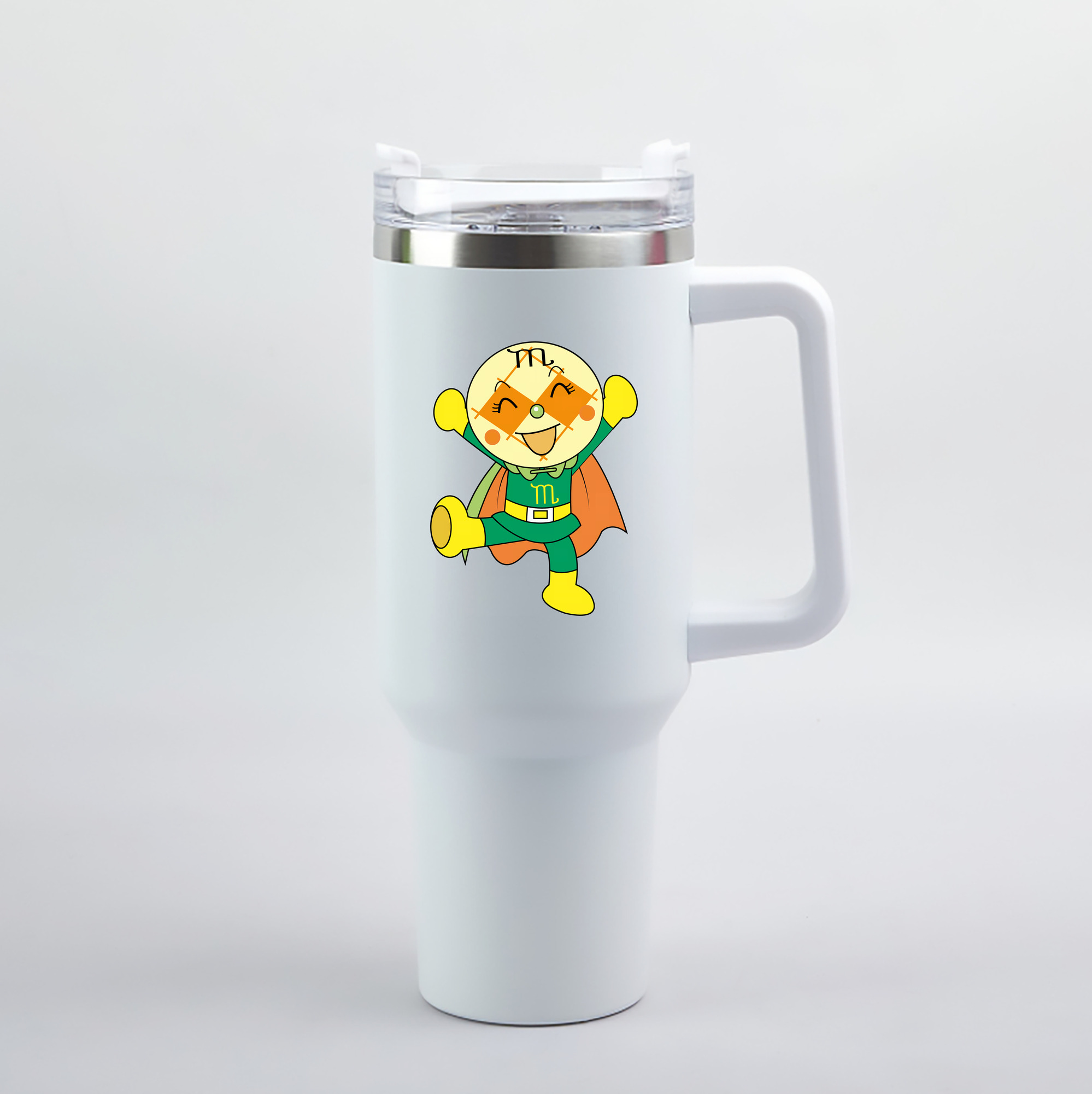 （画像用） アンパンマン Anpanman 1200mL車用タンブラー（カラープリント）