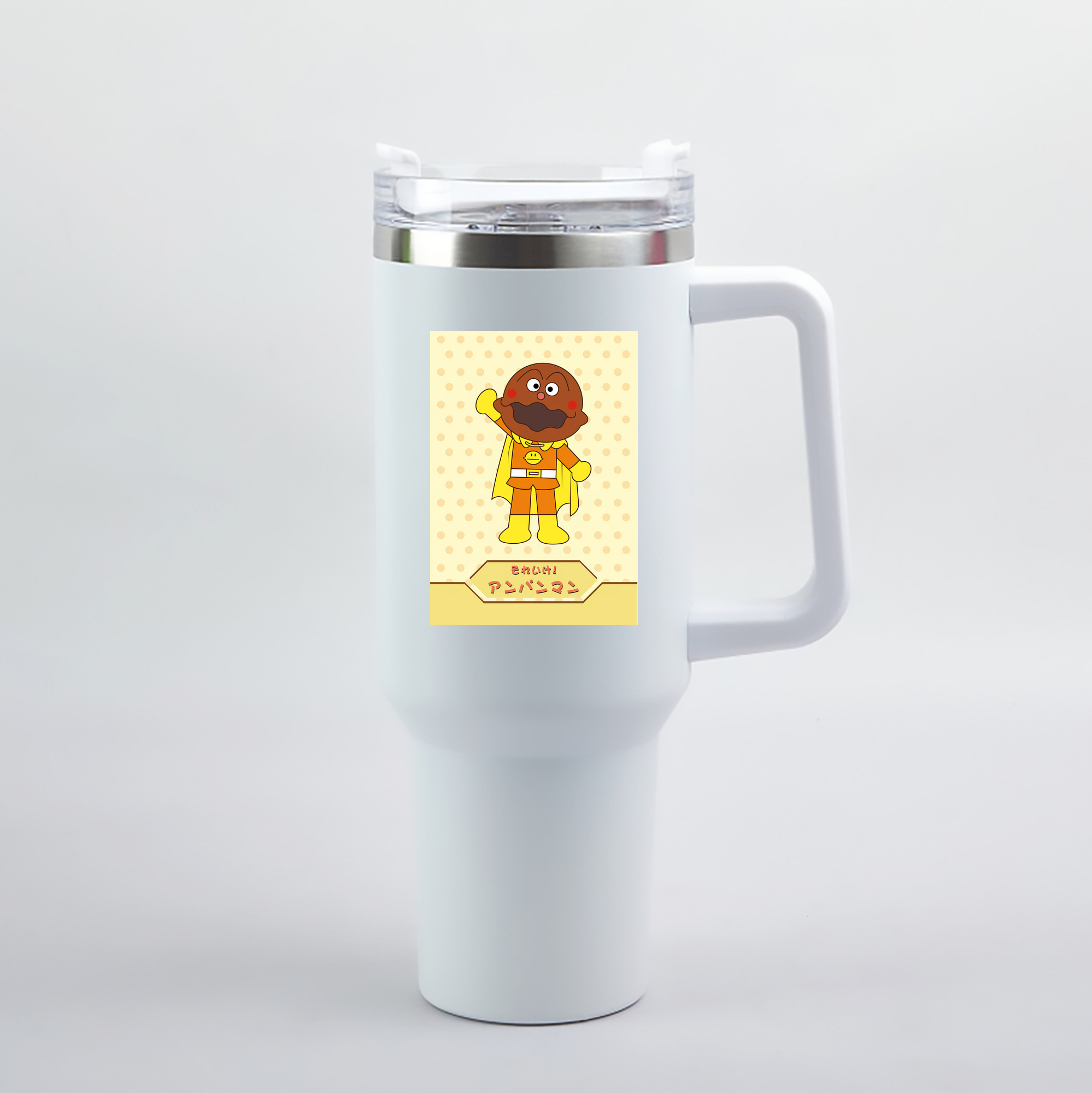 （画像用） アンパンマン Anpanman 1200mL車用タンブラー（カラープリント）