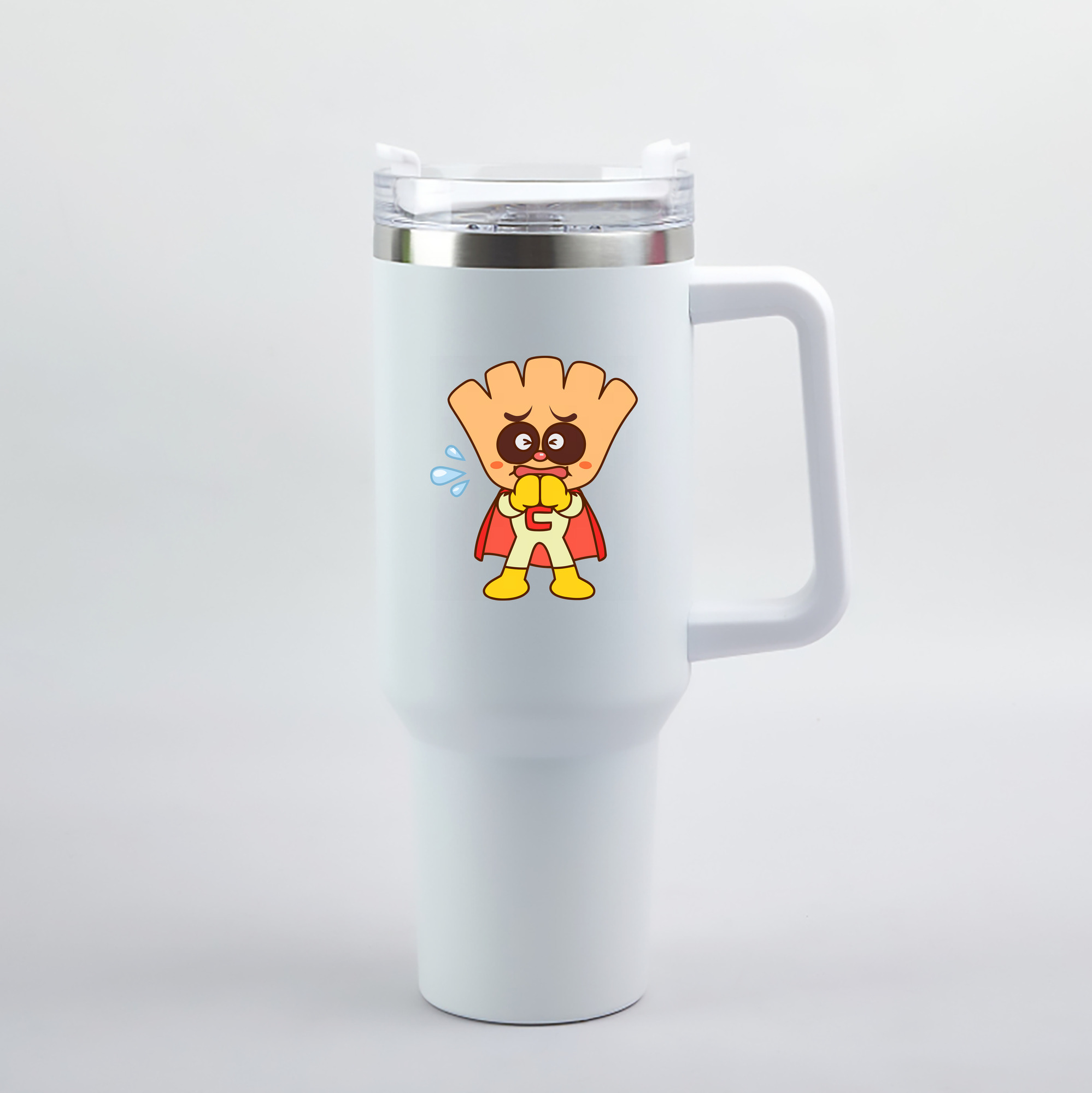 （画像用） アンパンマン Anpanman 1200mL車用タンブラー（カラープリント）