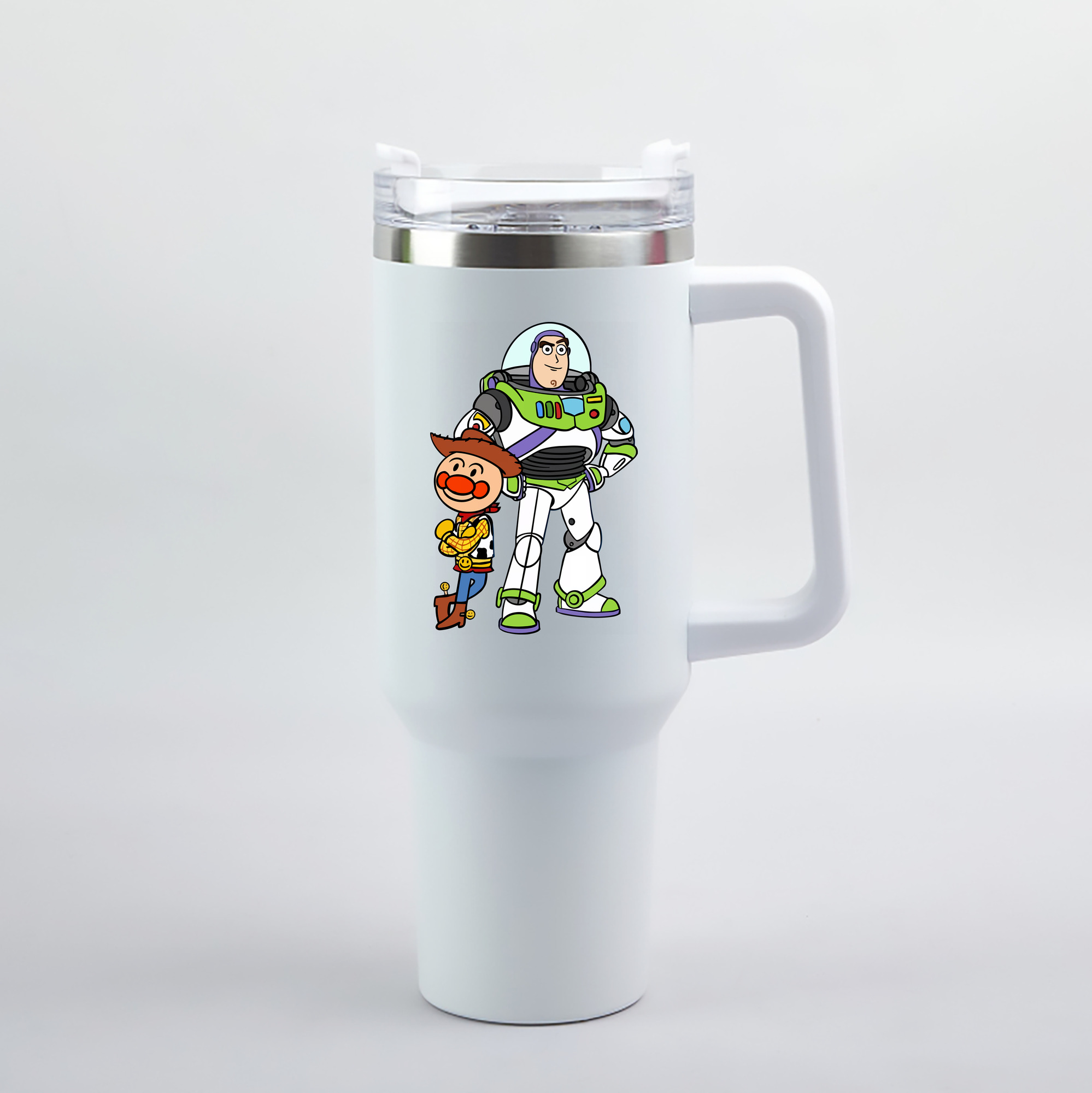 （画像用） アンパンマン Anpanman 1200mL車用タンブラー（カラープリント）
