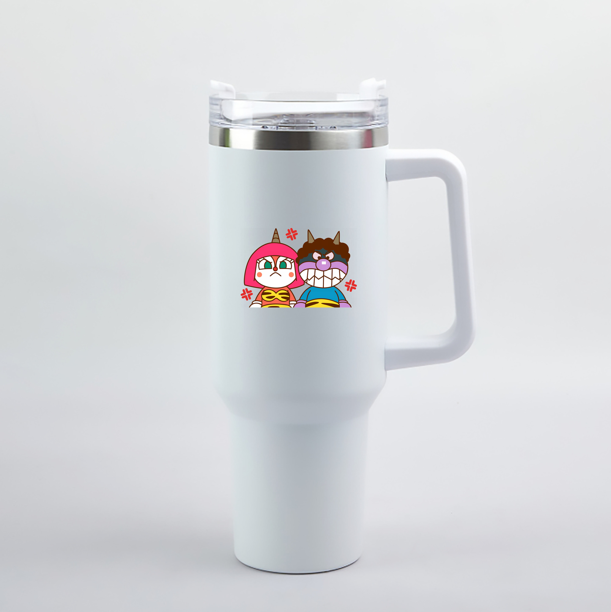 （画像用） アンパンマン Anpanman 1200mL車用タンブラー（カラープリント）