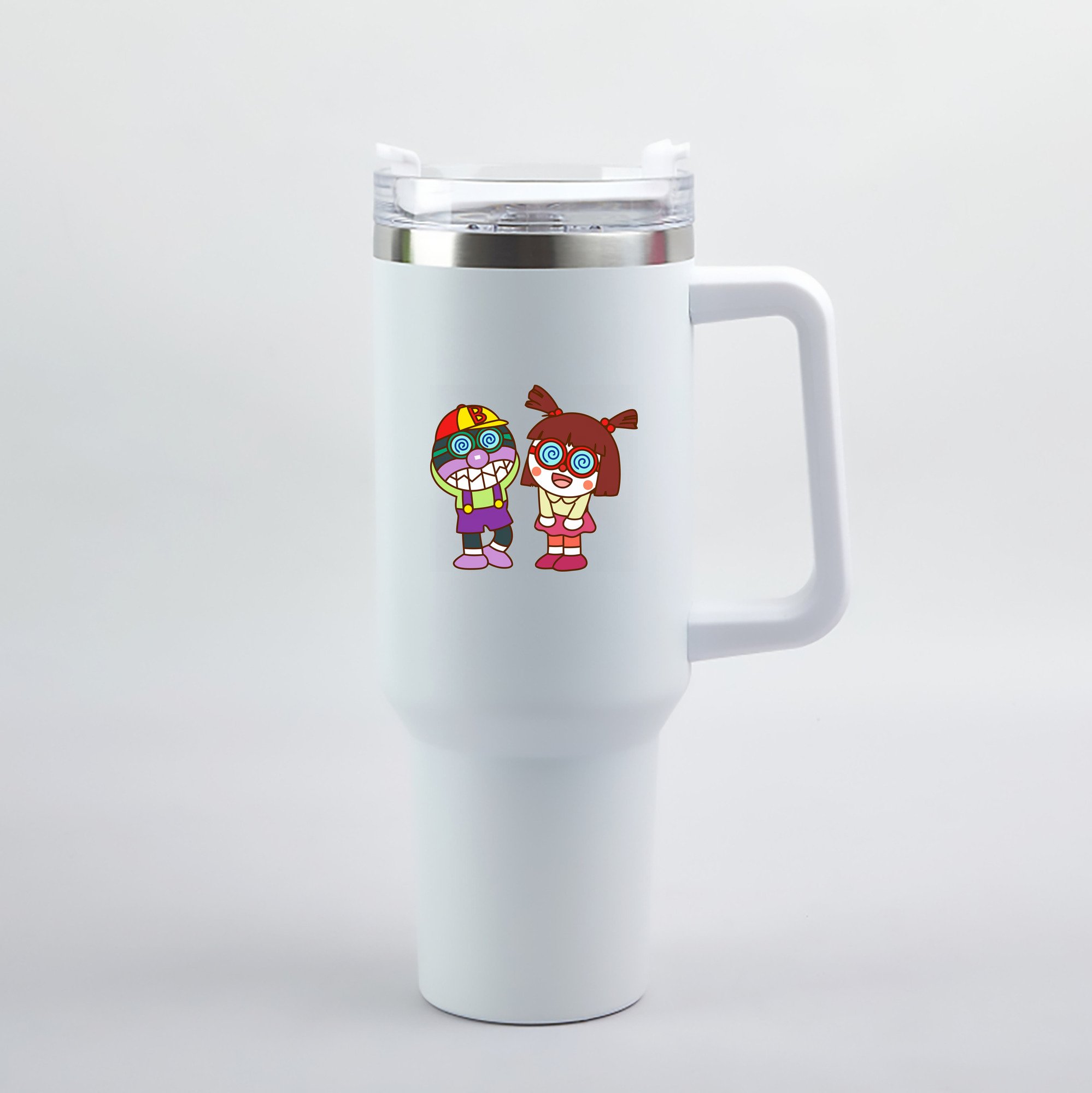 （画像用） アンパンマン Anpanman 1200mL車用タンブラー（カラープリント）