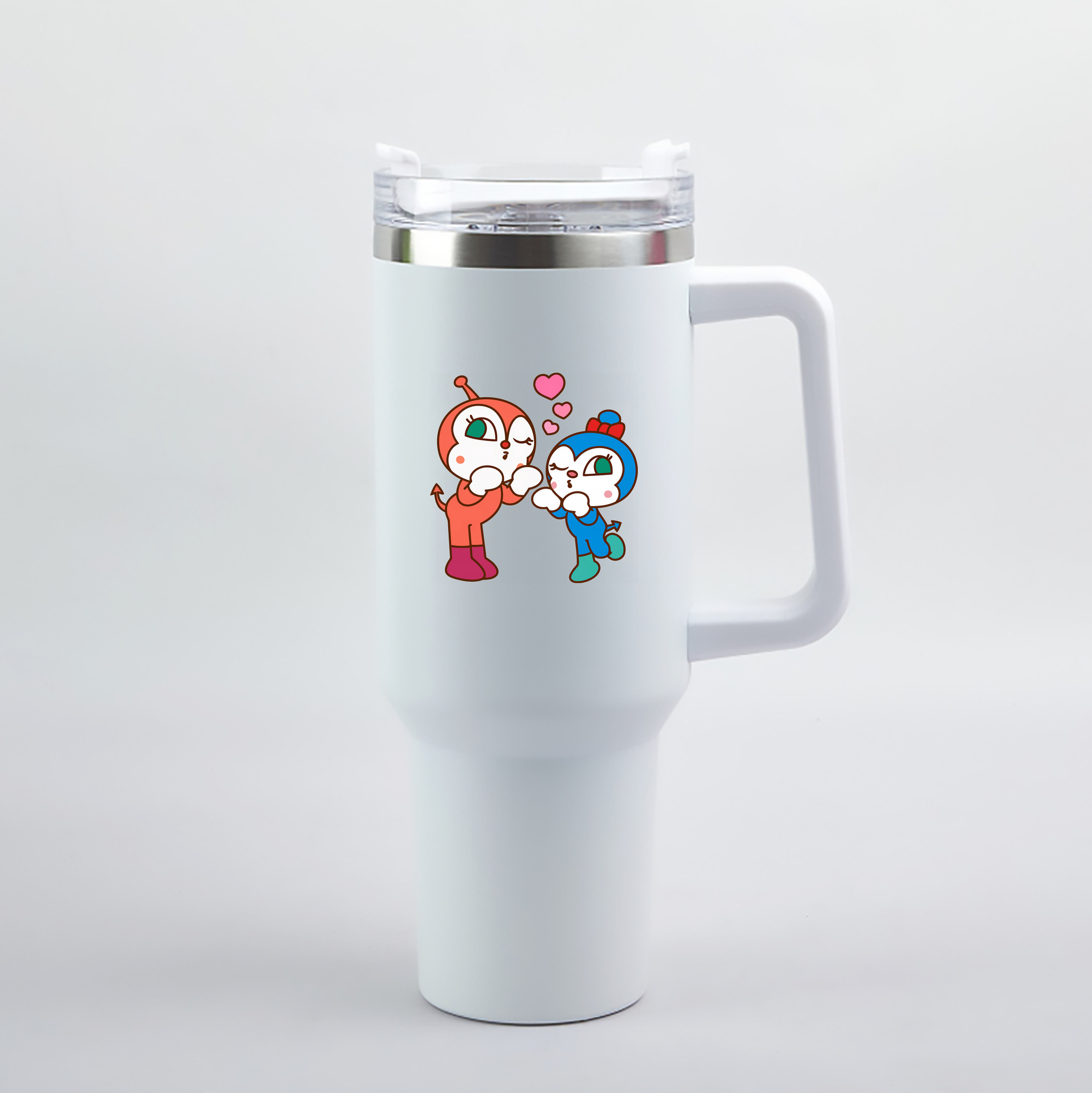 （画像用） アンパンマン Anpanman 1200mL車用タンブラー（カラープリント）