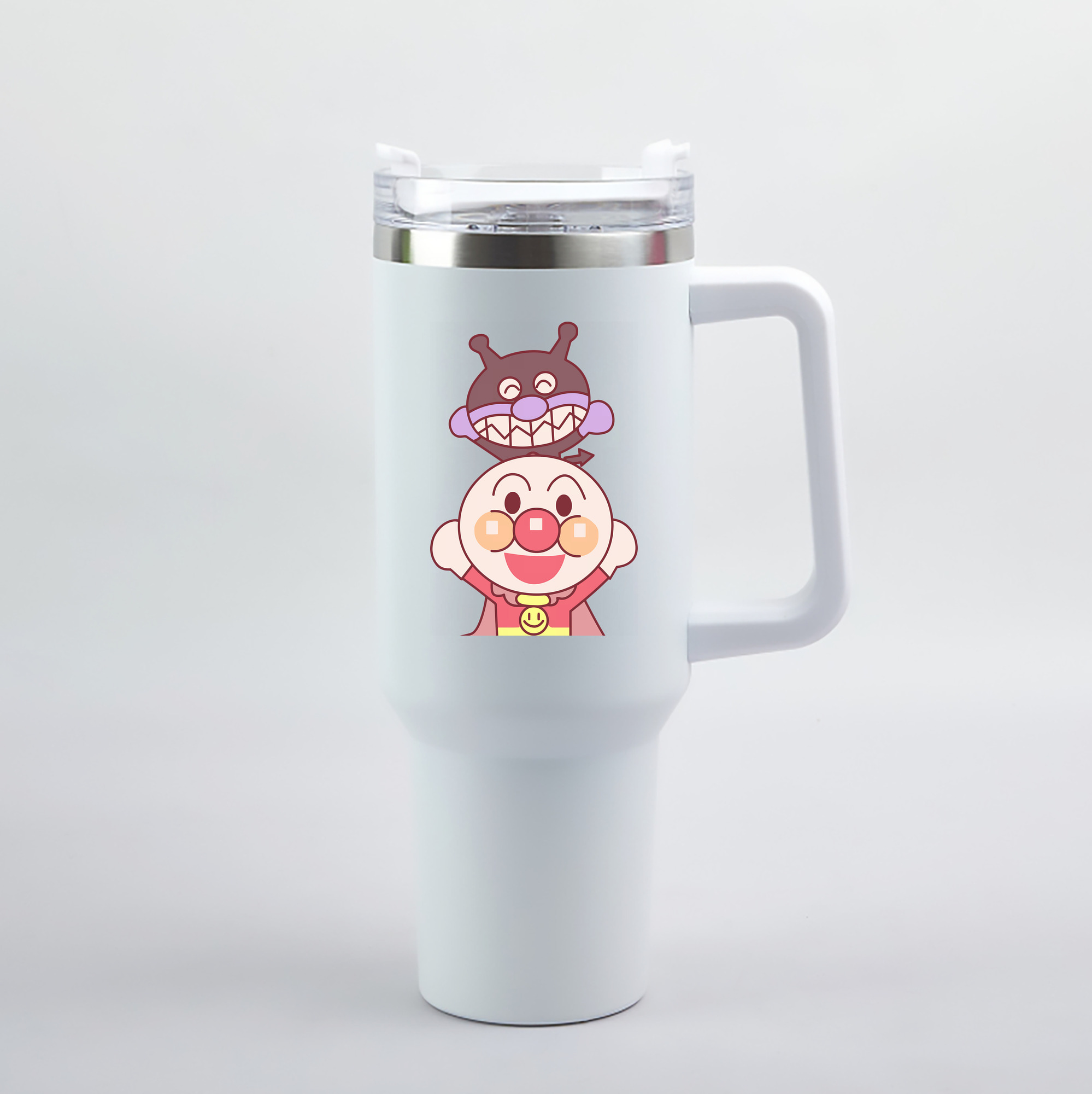 （画像用） アンパンマン Anpanman 1200mL車用タンブラー（カラープリント）