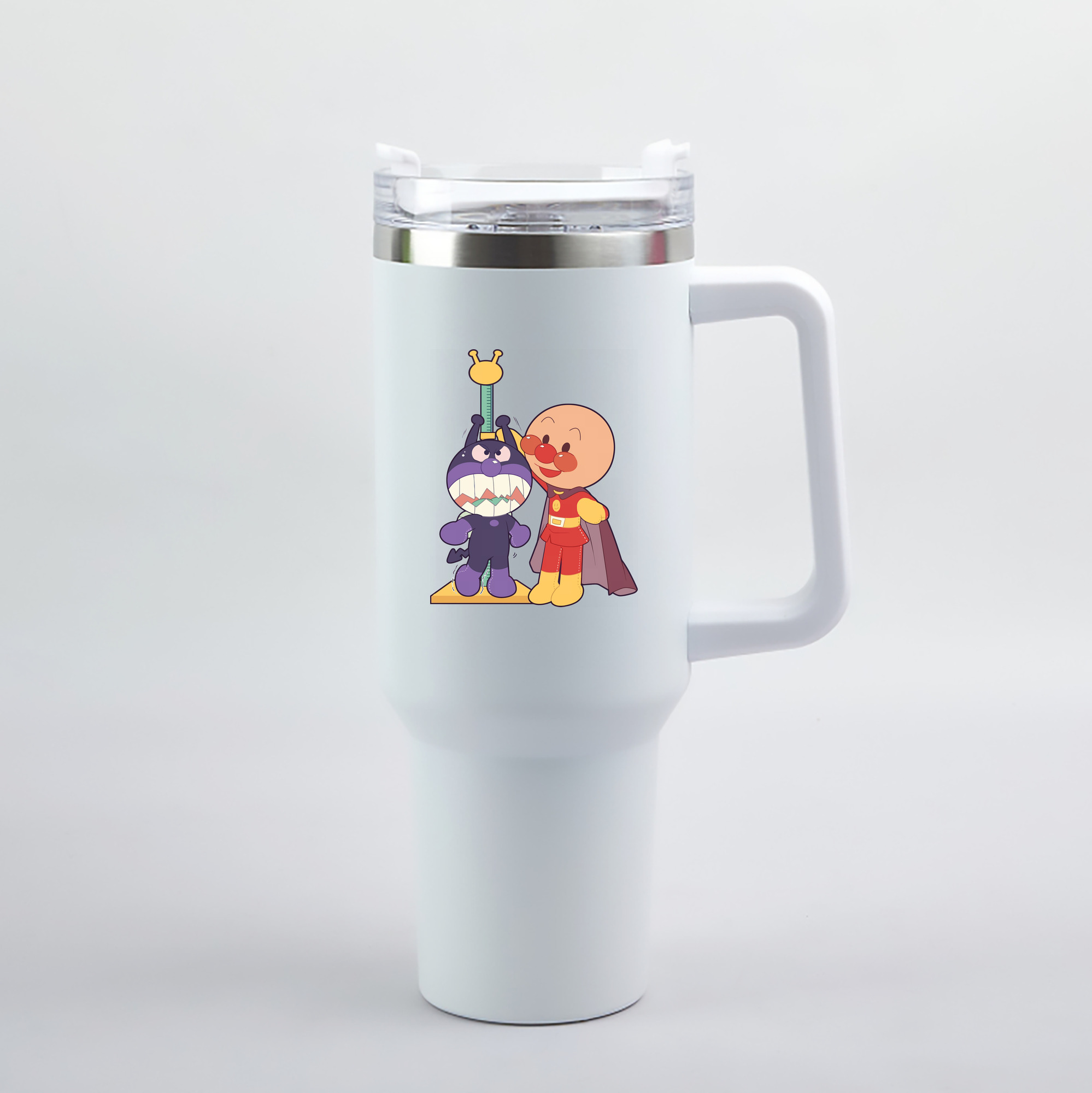 （画像用） アンパンマン Anpanman 1200mL車用タンブラー（カラープリント）