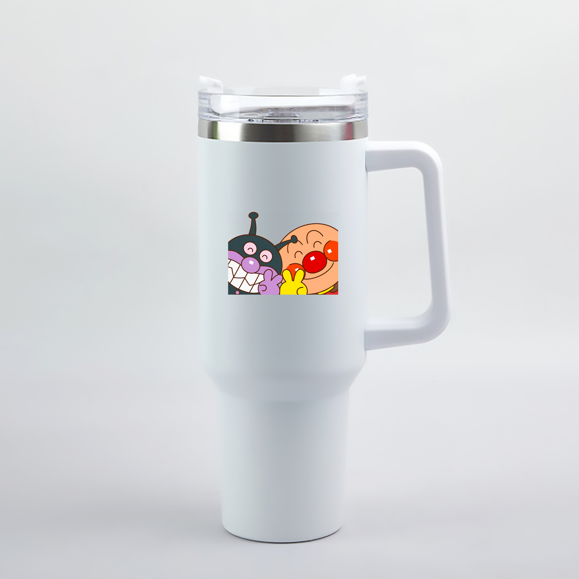 （画像用） アンパンマン Anpanman 1200mL車用タンブラー（カラープリント）