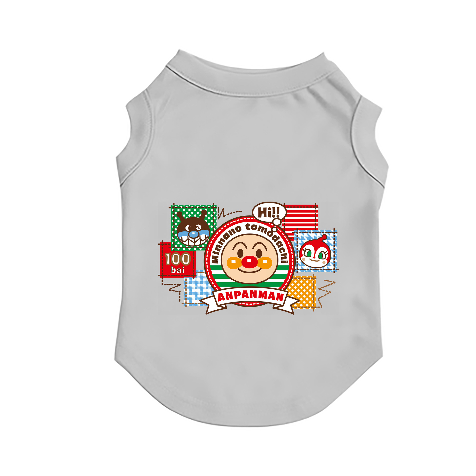 （画像用） アンパンマン Anpanman ペット用ベスト