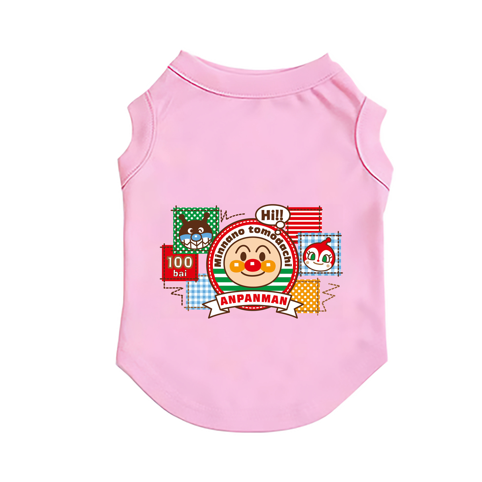 （画像用） アンパンマン Anpanman ペット用ベスト