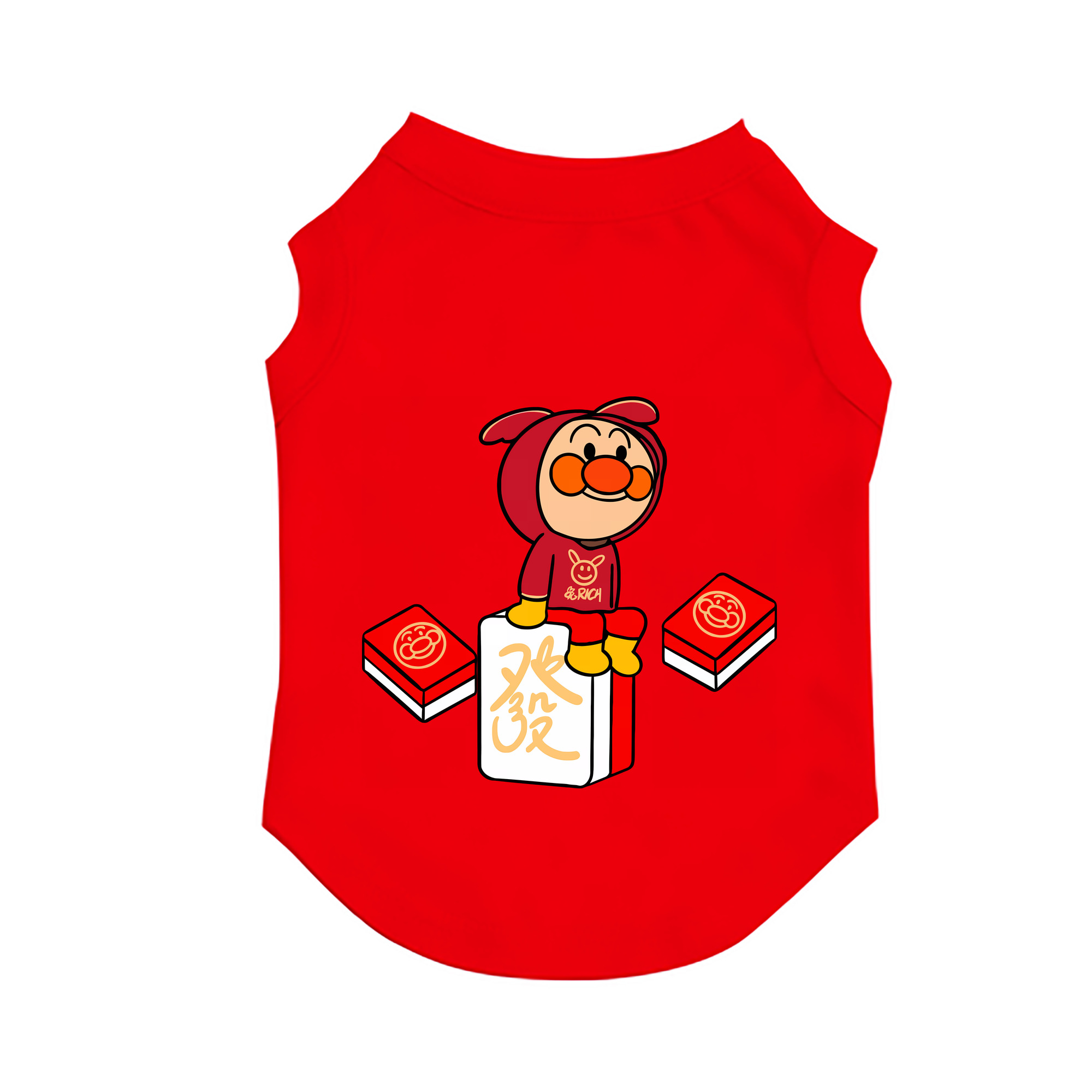 （画像用） アンパンマン Anpanman ペット用ベスト