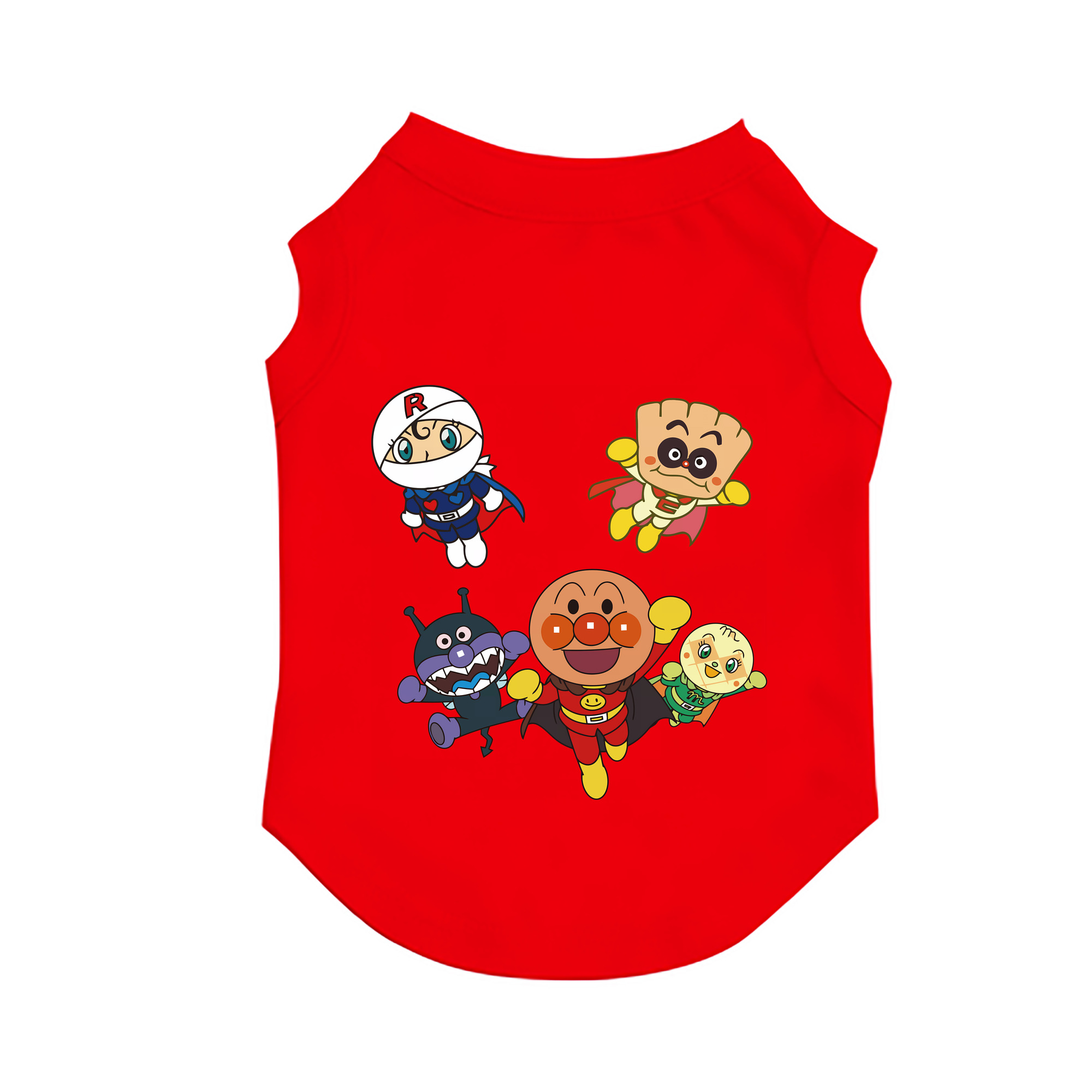 （画像用） アンパンマン Anpanman ペット用ベスト