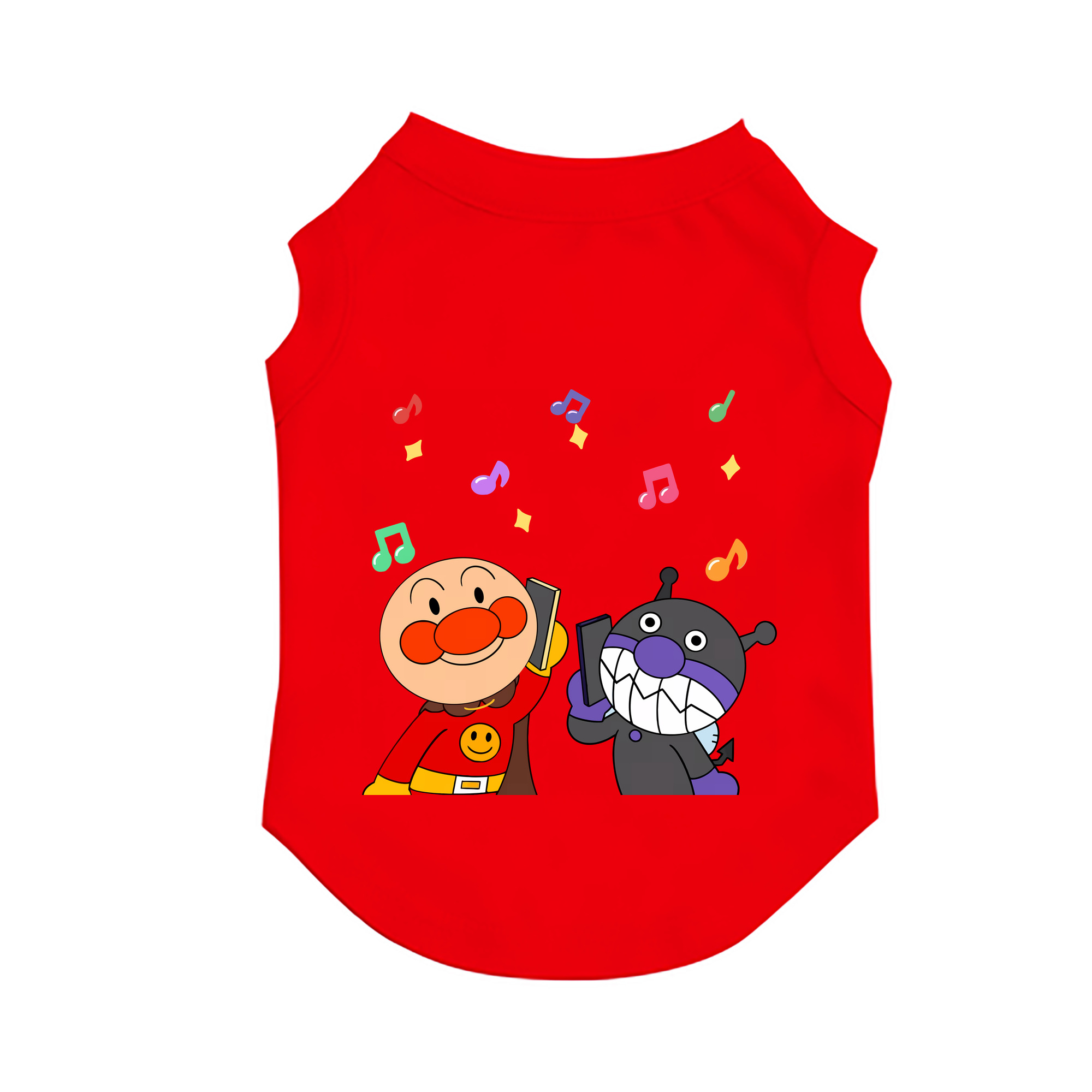 （画像用） アンパンマン Anpanman ペット用ベスト