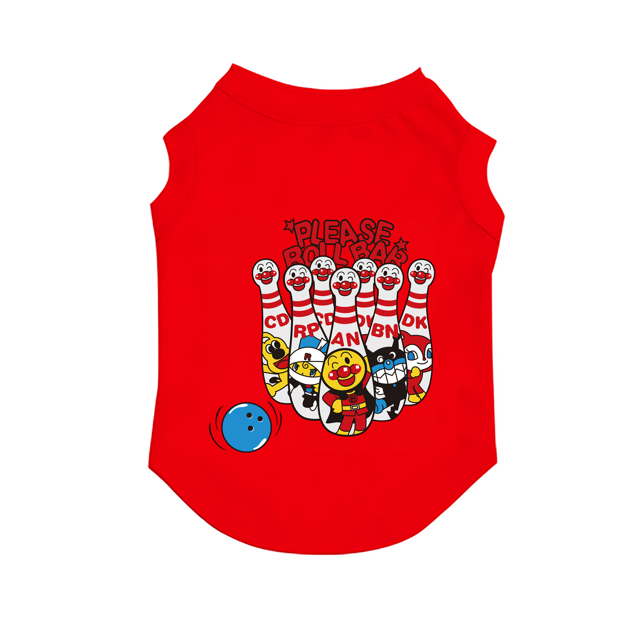 （画像用） アンパンマン Anpanman ペット用ベスト